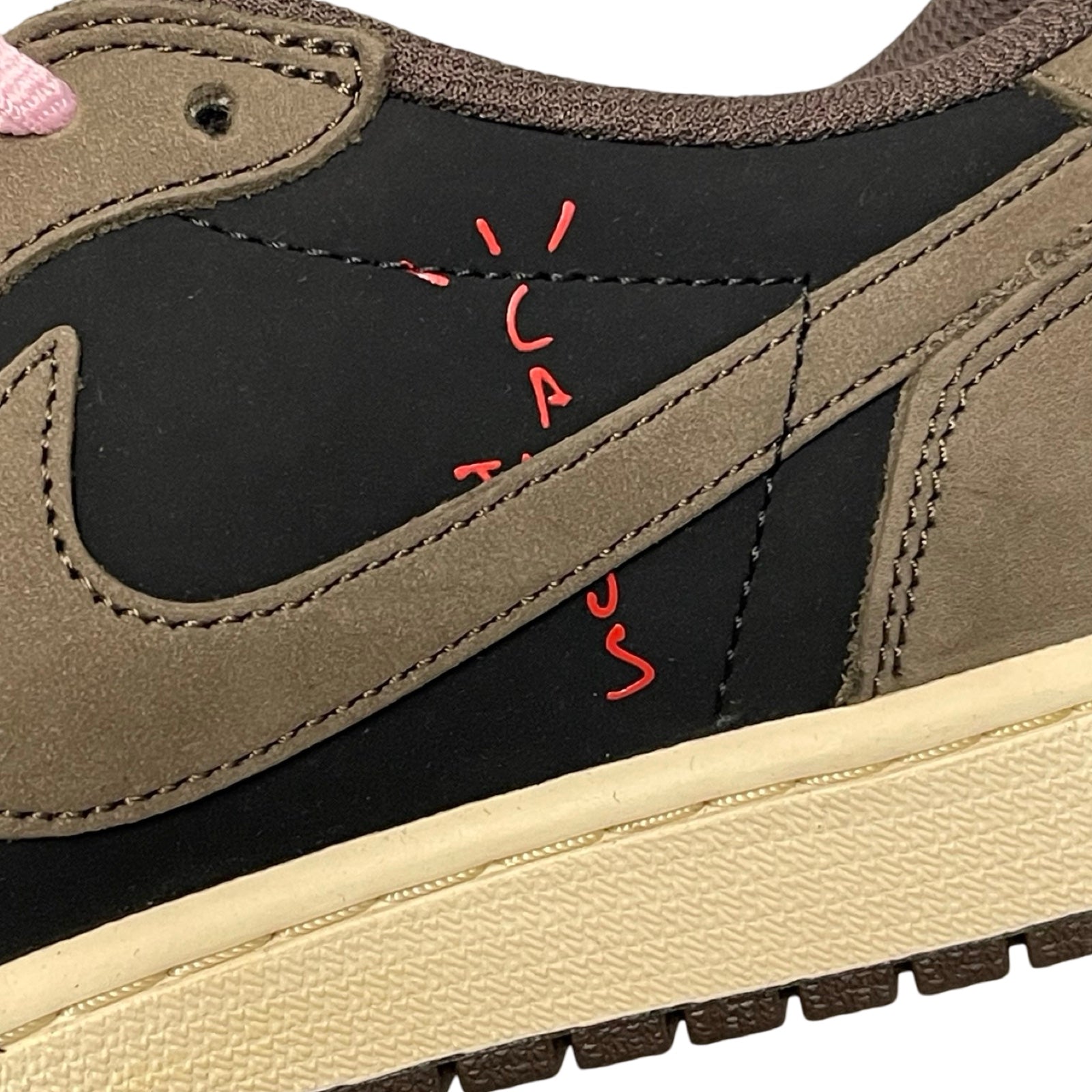 NIKE × Travis Scott CACTUS JACK AIR JORDAN 1 LOW OG SP-T CQ4277-001 Size 28.5cm