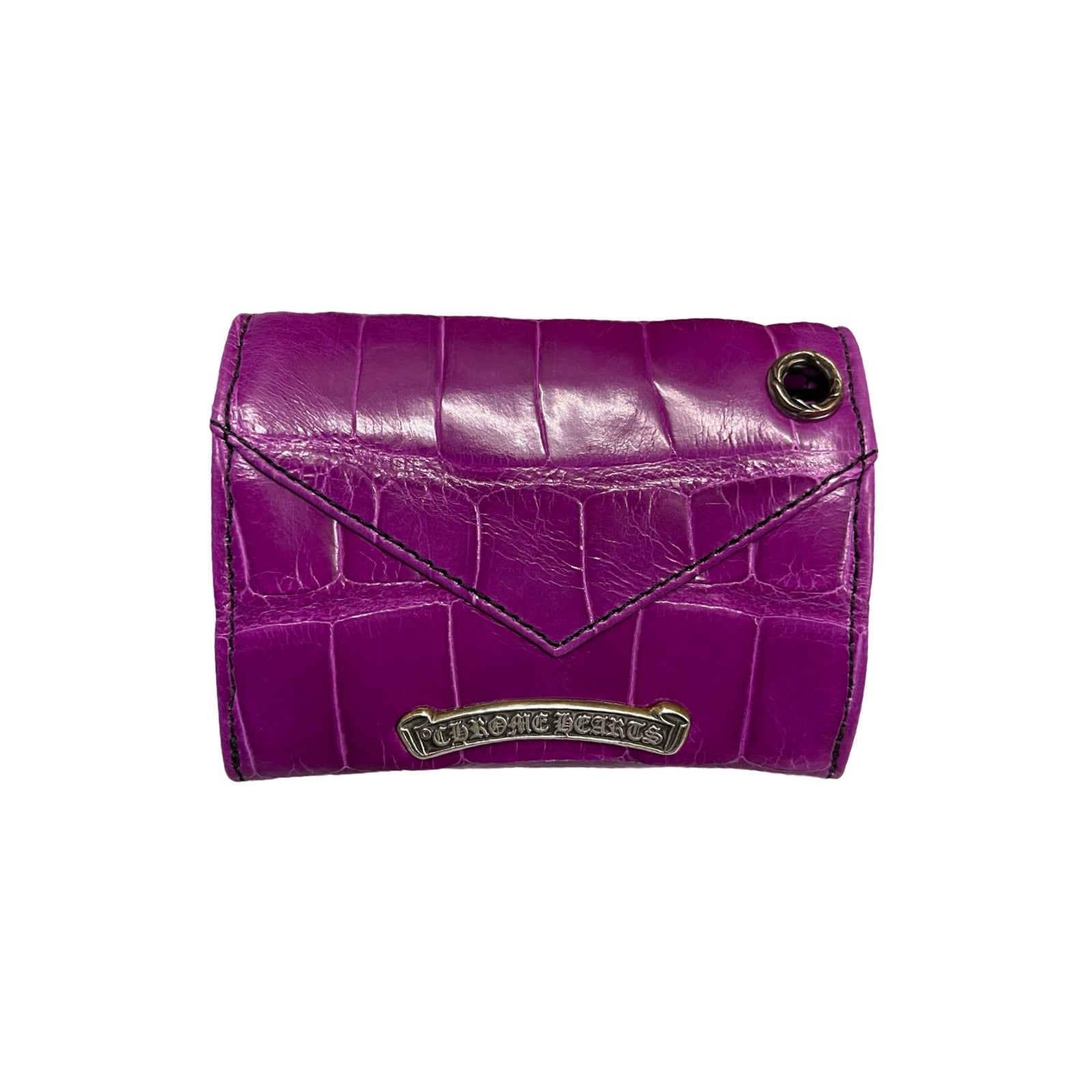CHROME HEARTS Tiny Wallet Alligator