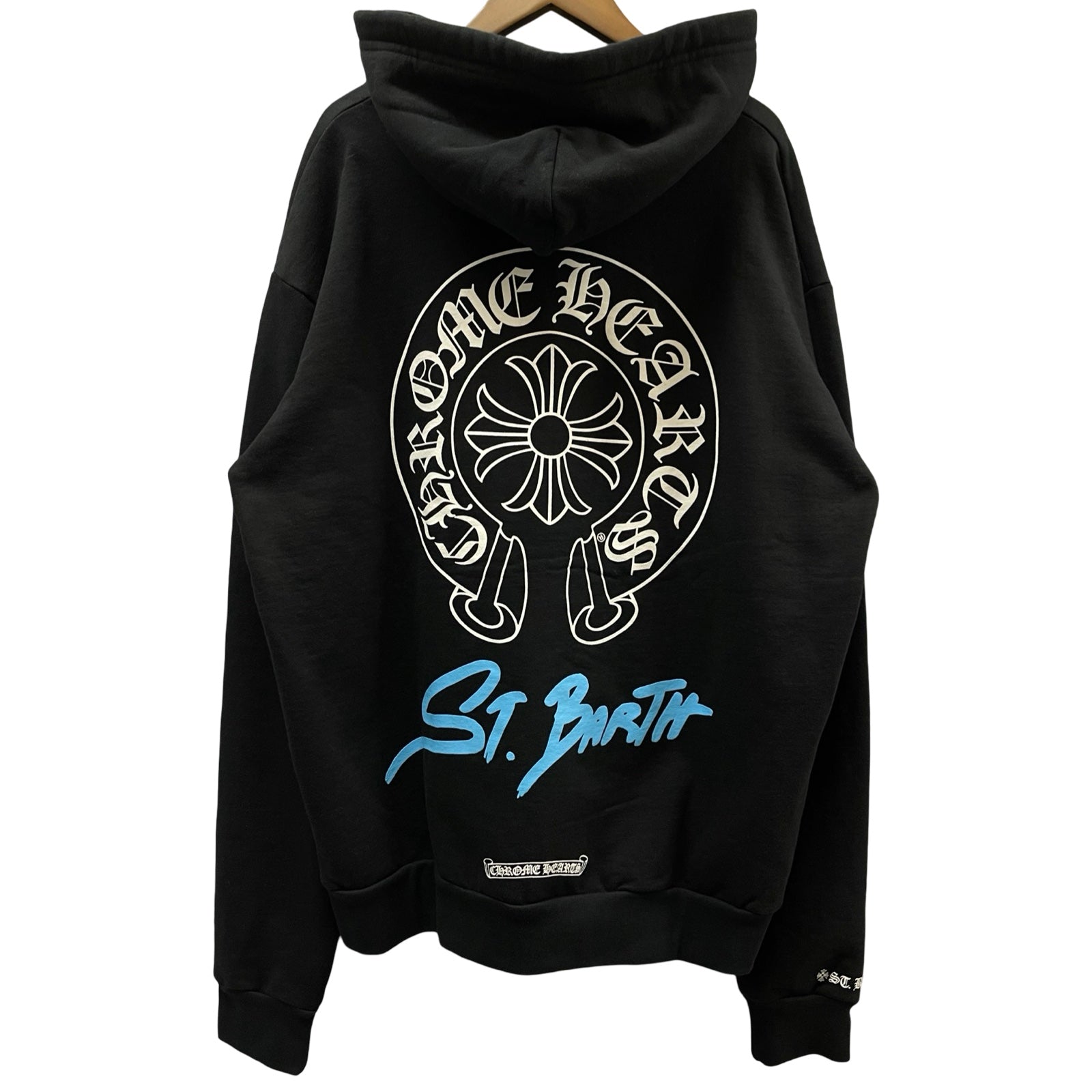 CHROME HEARTS St. Barth Limited Horseshoe Zip Up Hoodie Size S