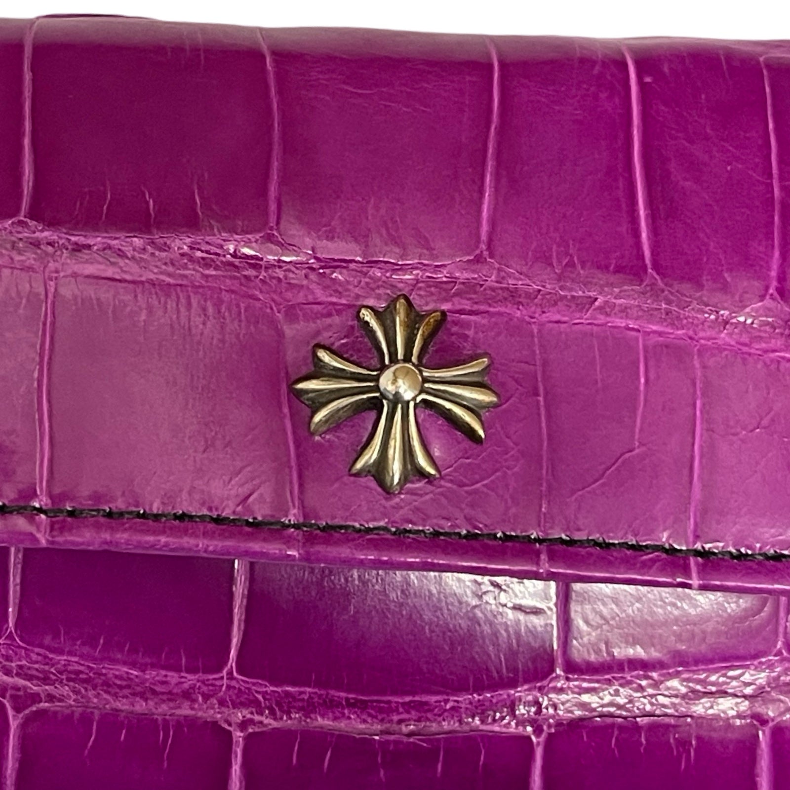 CHROME HEARTS Tiny Wallet Alligator