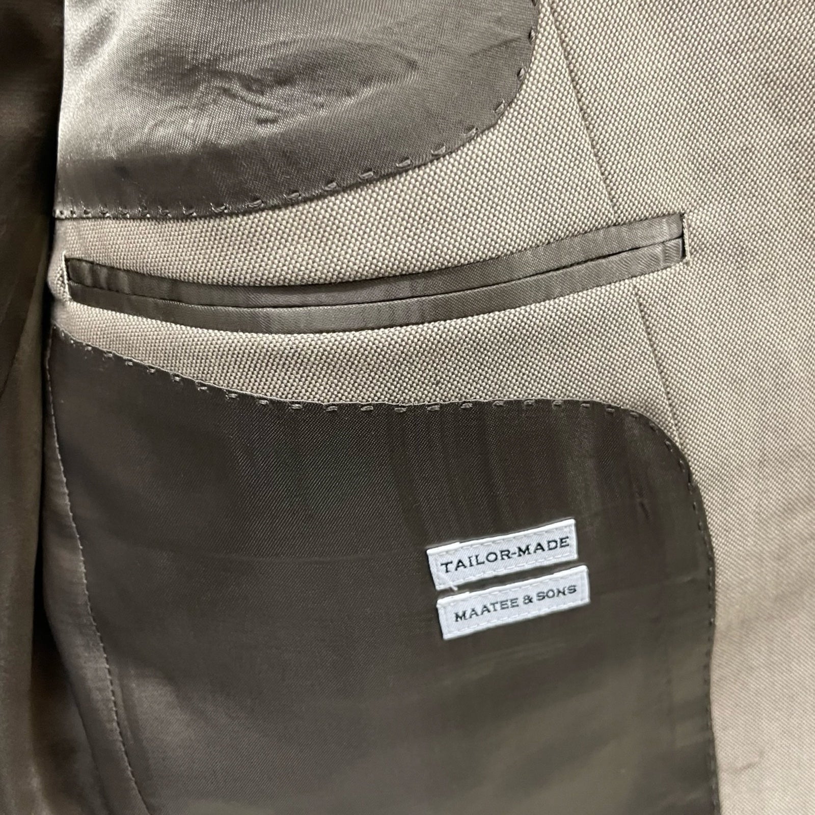 MAATEE＆SONS 2024SS SingleI Tailored Jacket MT4103 0001A Size 3