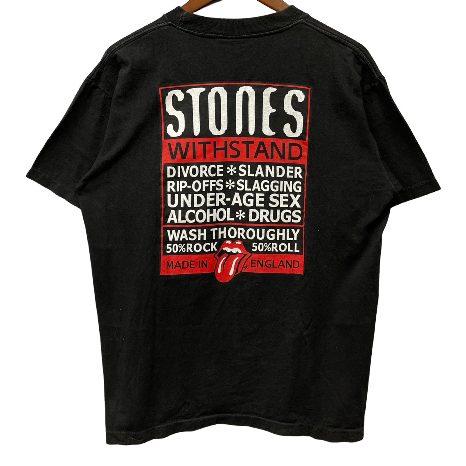 Vintage 00's The Rolling Stones "WITHSTAND" 2002 S/S Tee