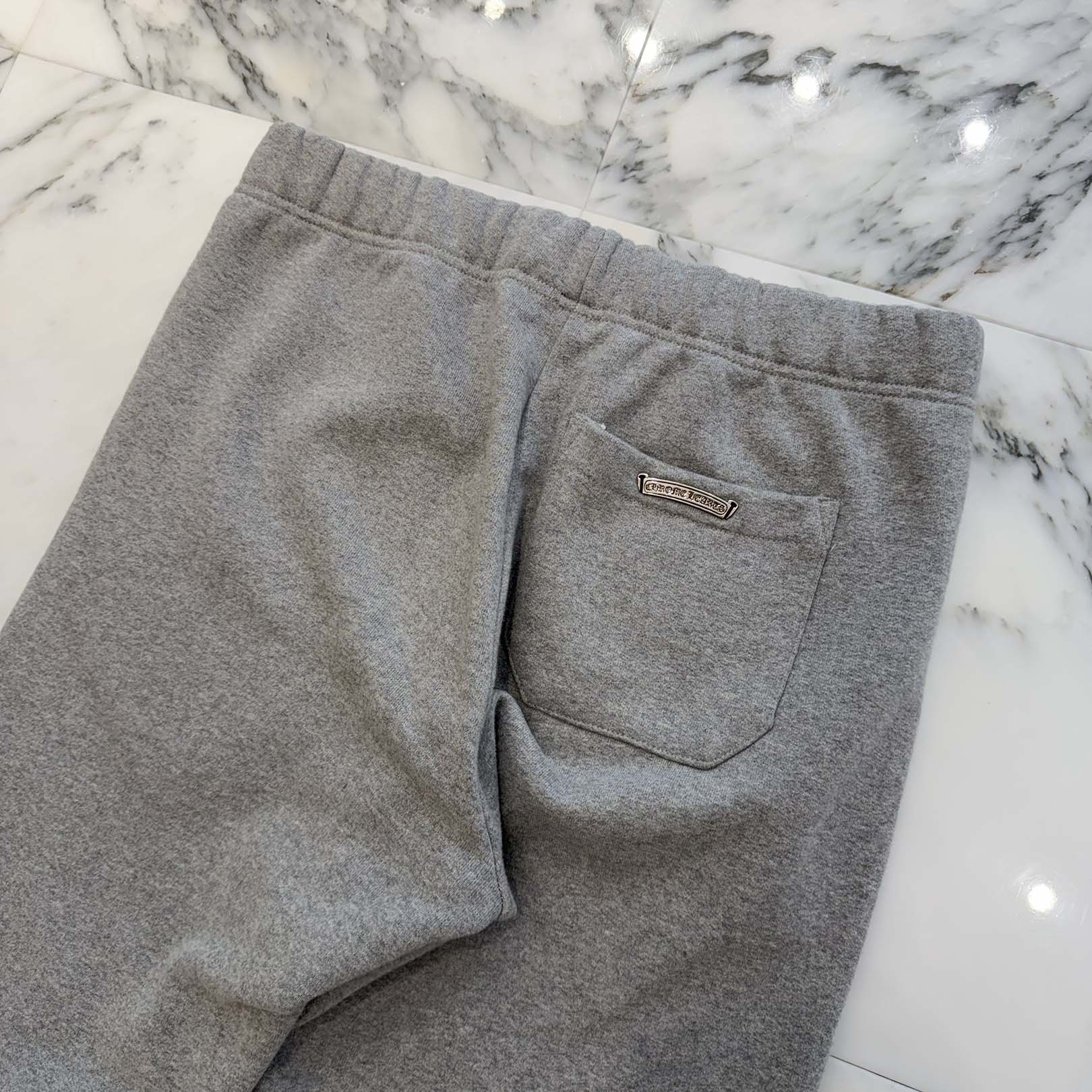 CHROME HEARTS Y NOT 3 Cemetery Cross Patch Sweat Long Pants Size M クロムハーツ ワイノット 3セメタリークロスパッチ スウェットパンツ サイズM