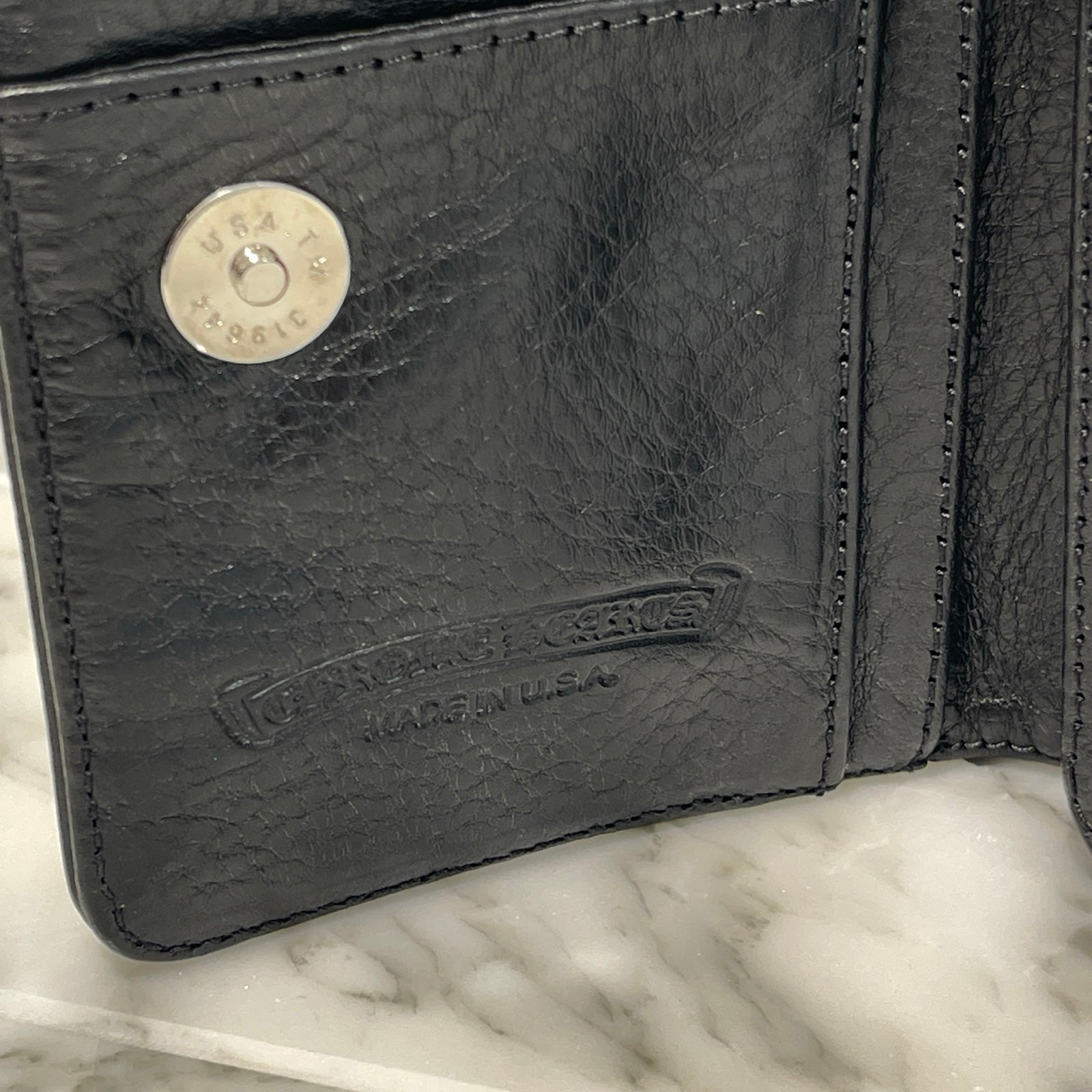 CHROME HEARTS Joey Scroll Wallet