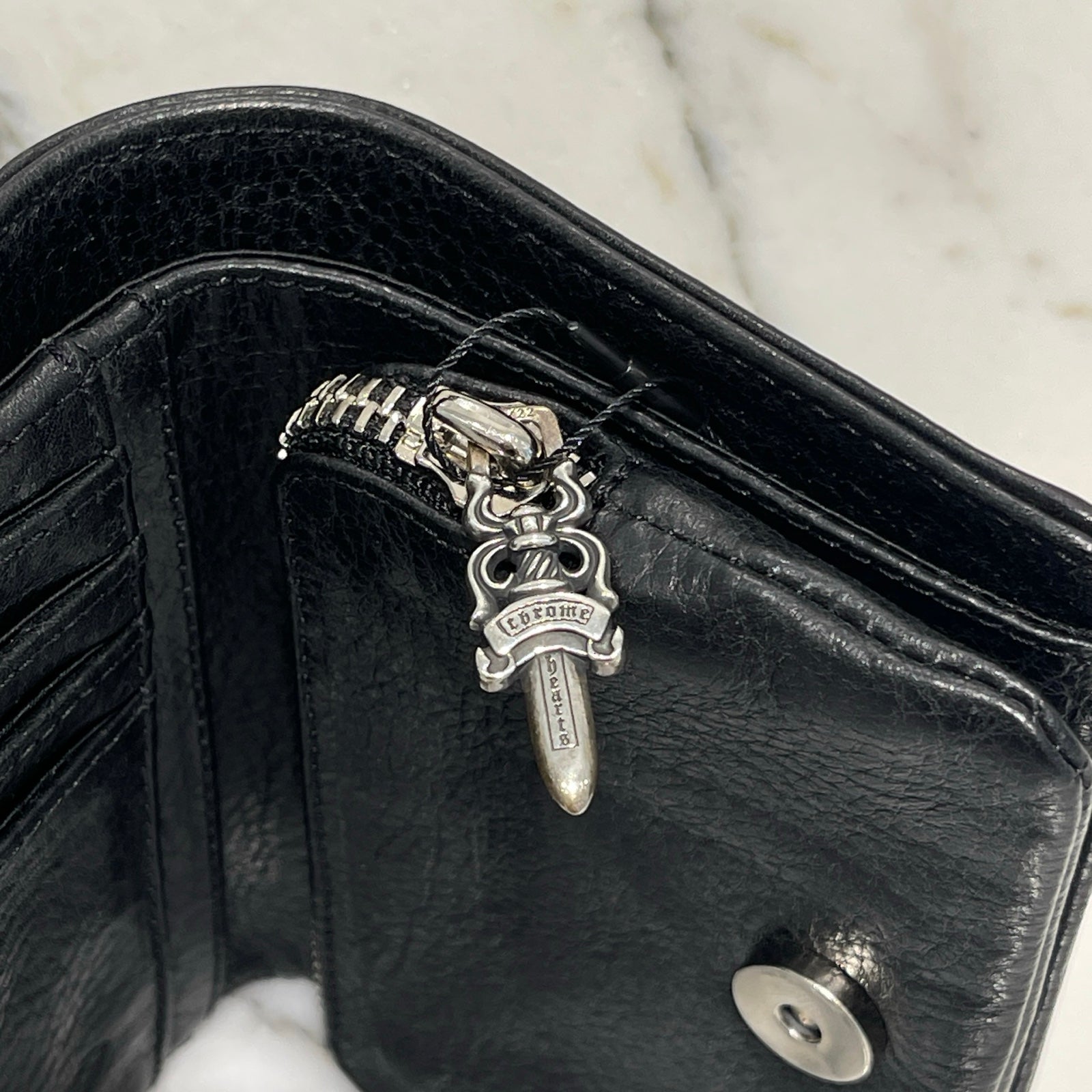 CHROME HEARTS Joey Scroll Wallet