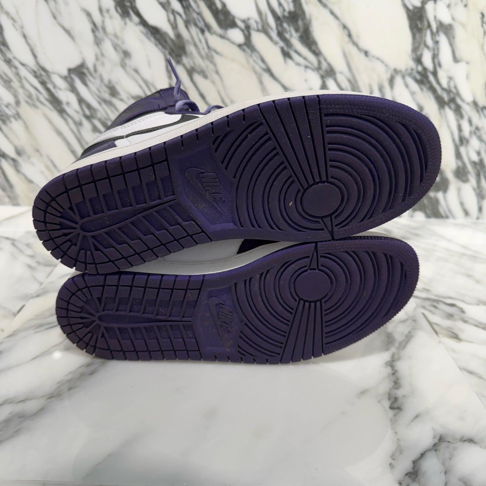 NIKE 2020SS Air Jordan 1 Retro High OG "Court Purple White/Black" 555088-500 Size 9.5（27.5cm）