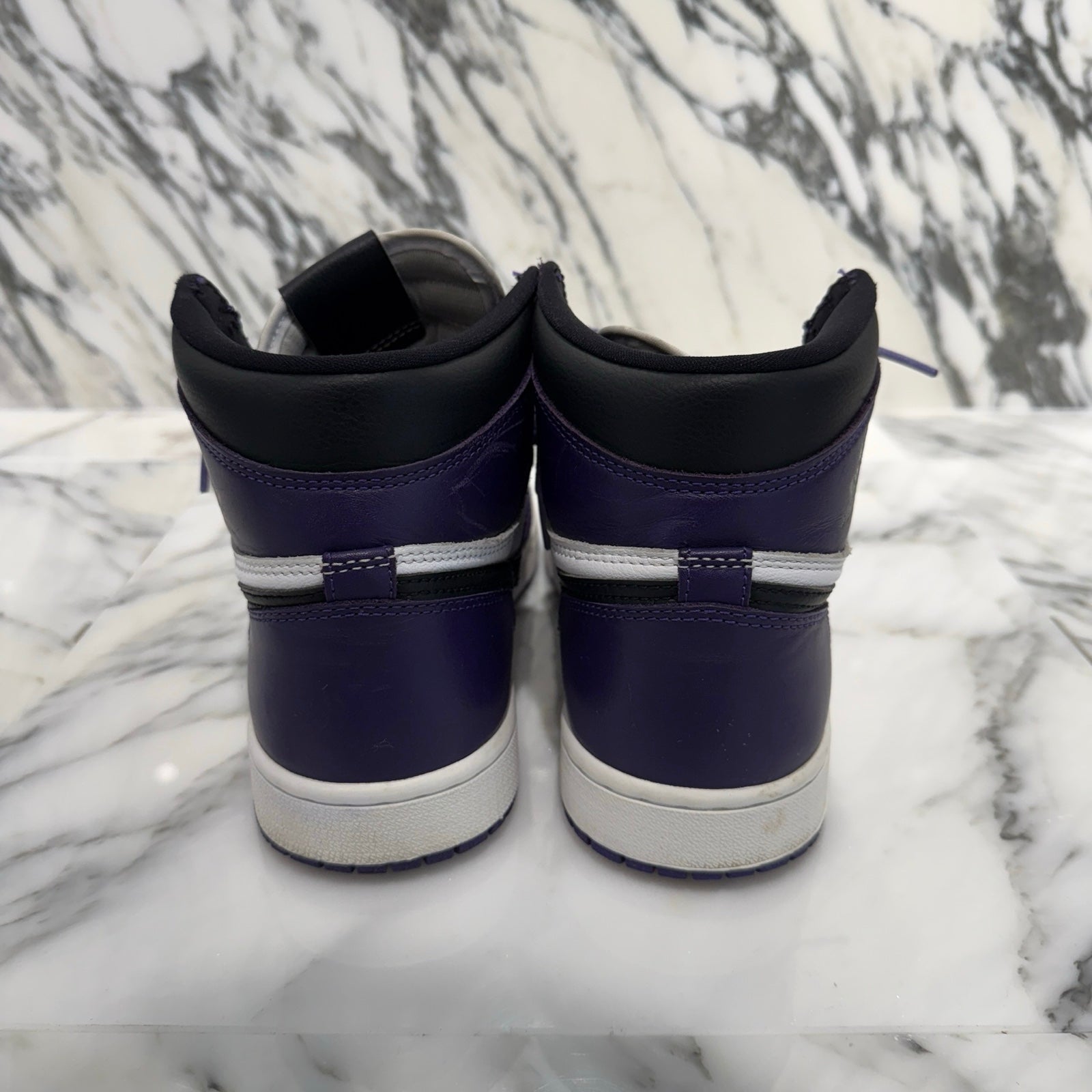 NIKE 2020SS Air Jordan 1 Retro High OG "Court Purple White/Black" 555088-500 Size 9.5（27.5cm）