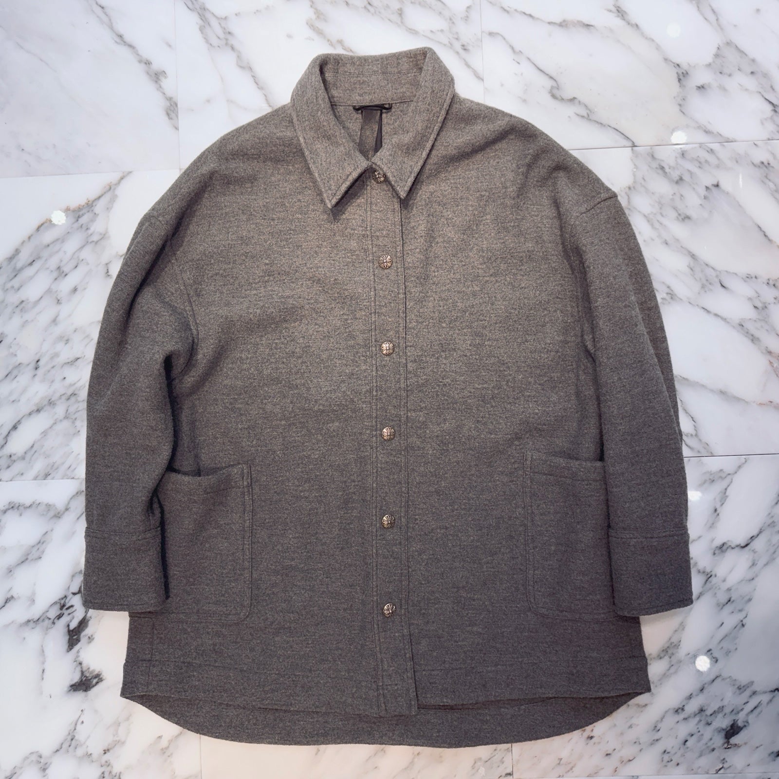 CHROME HEARTS Cross Ball Wool Jacket Size S