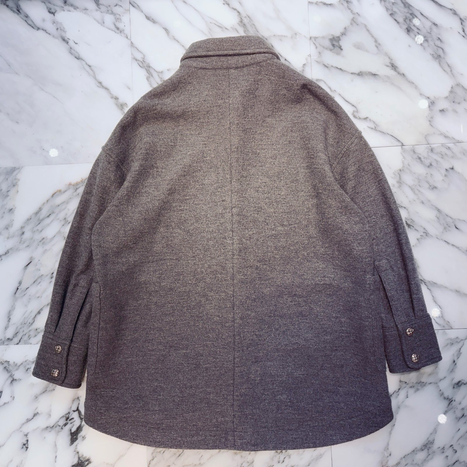 CHROME HEARTS Cross Ball Wool Jacket Size S