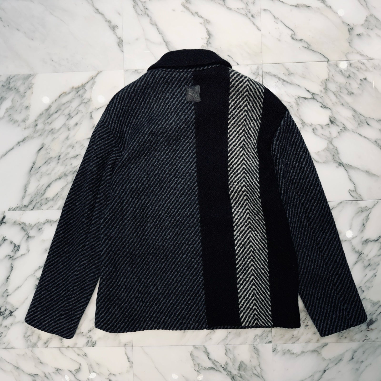 LOEWE 2024AW Wool Blend Workwear Jacket H526Y03WBC Size 48