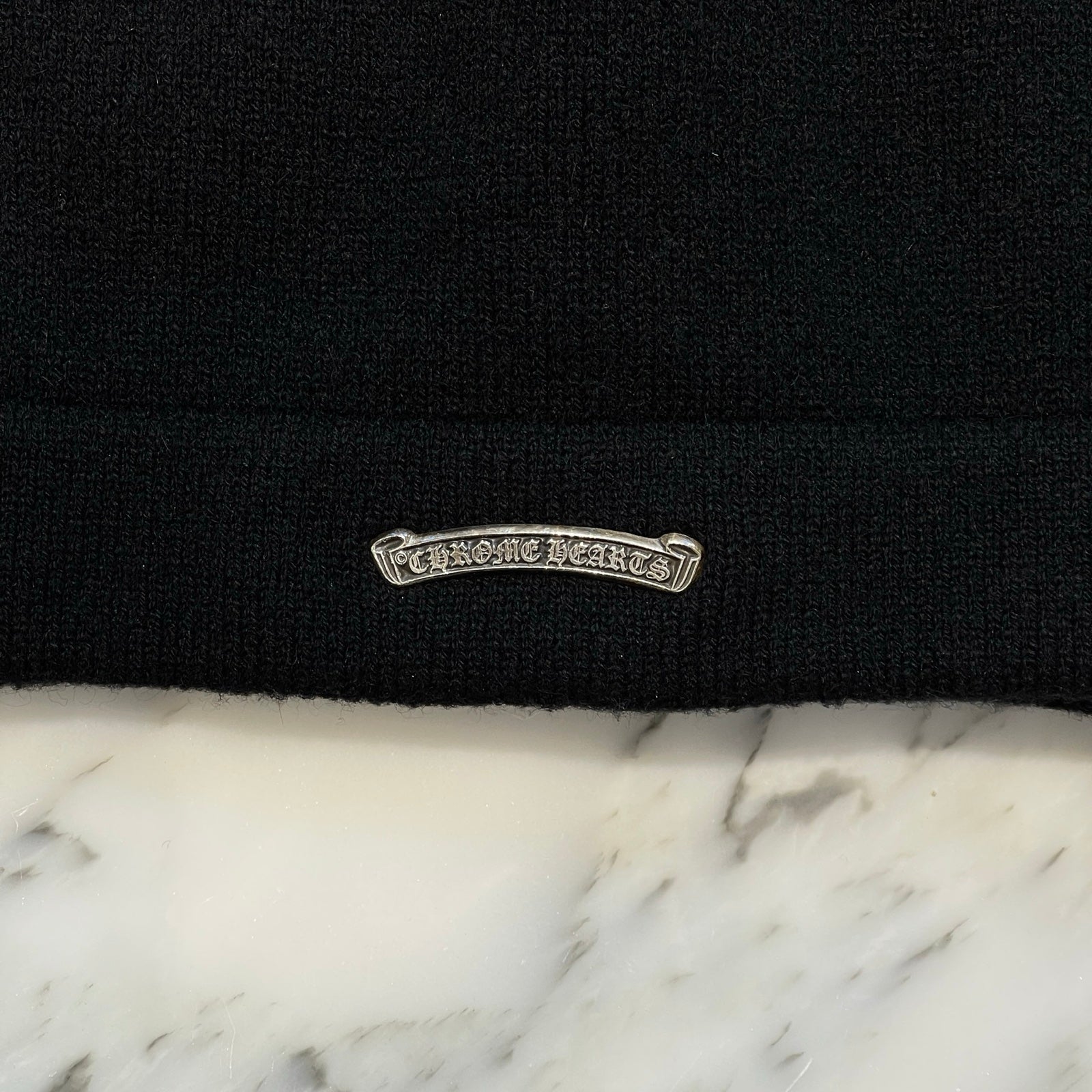 CHROME HEARTS King Taco 3 Cemetery Cross Cashmere Cardigan Size XL