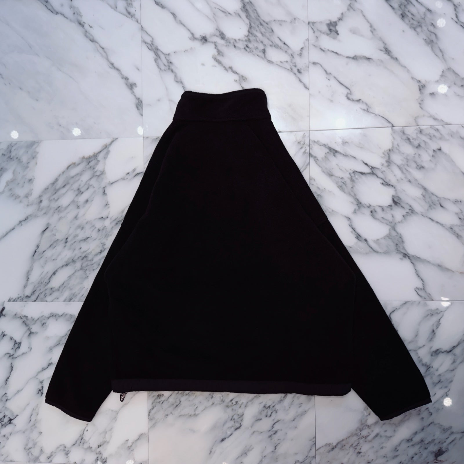 CHROME HEARTS Half Zip Horseshoe Fleece Hoodie Size M