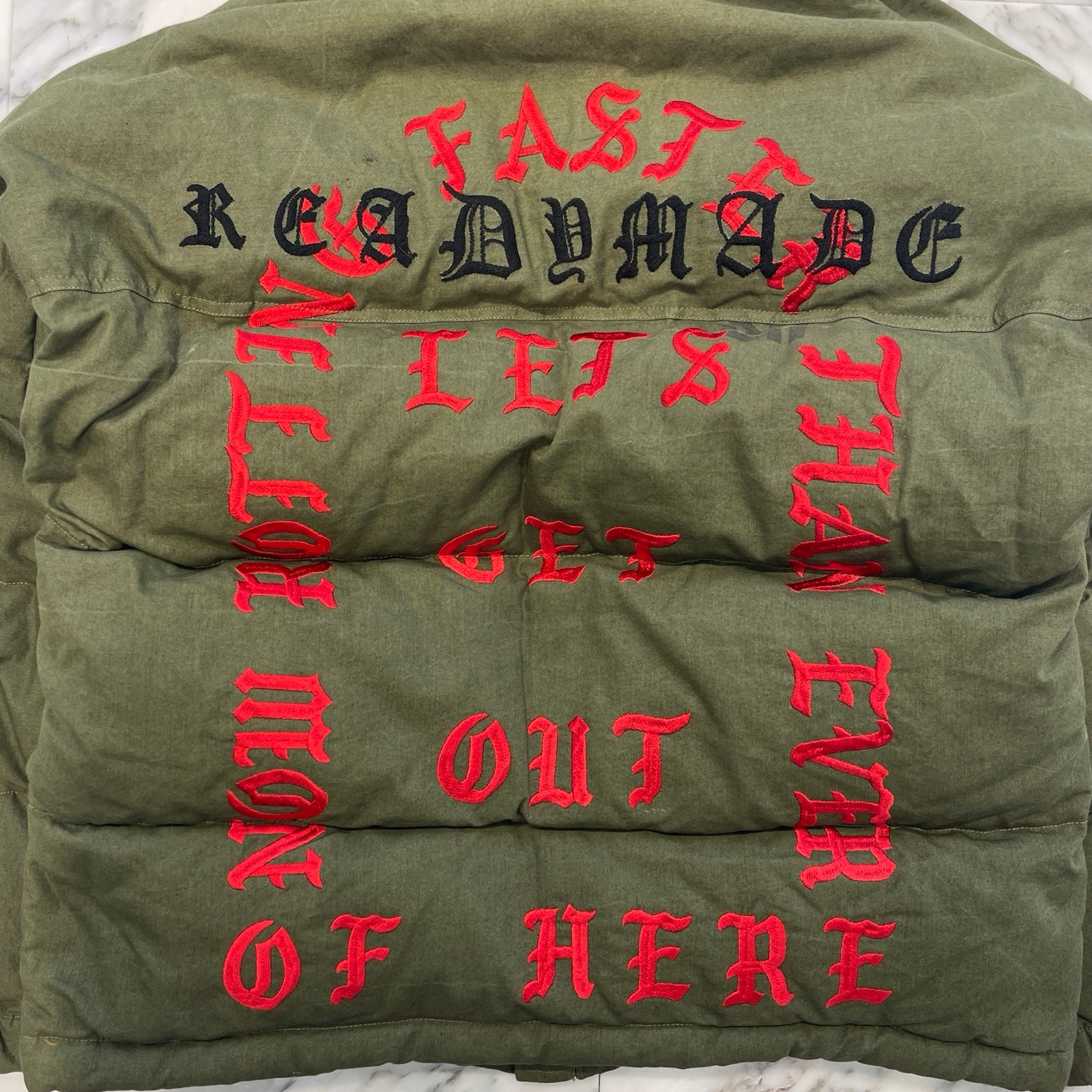 READYMADE × Cali Thornhill 2019AW Dewitt DOWN JACKET Size 2