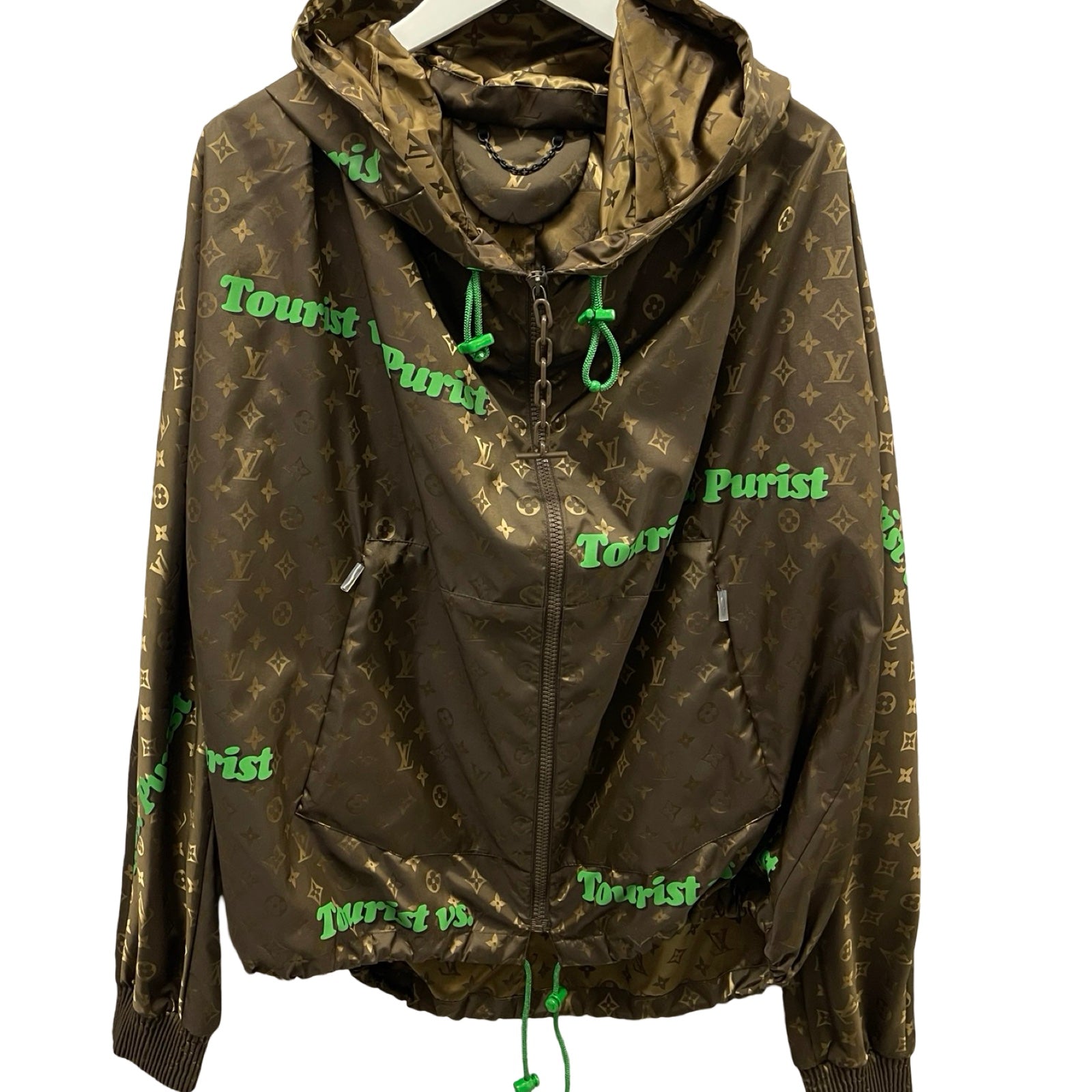 LOUIS VUITTON 2021AW Tourist VS Purist Windbreaker 1A97A5 Size 46