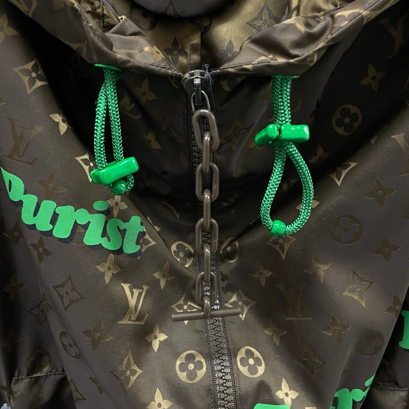 LOUIS VUITTON 2021AW Tourist VS Purist Windbreaker 1A97A5 Size 46