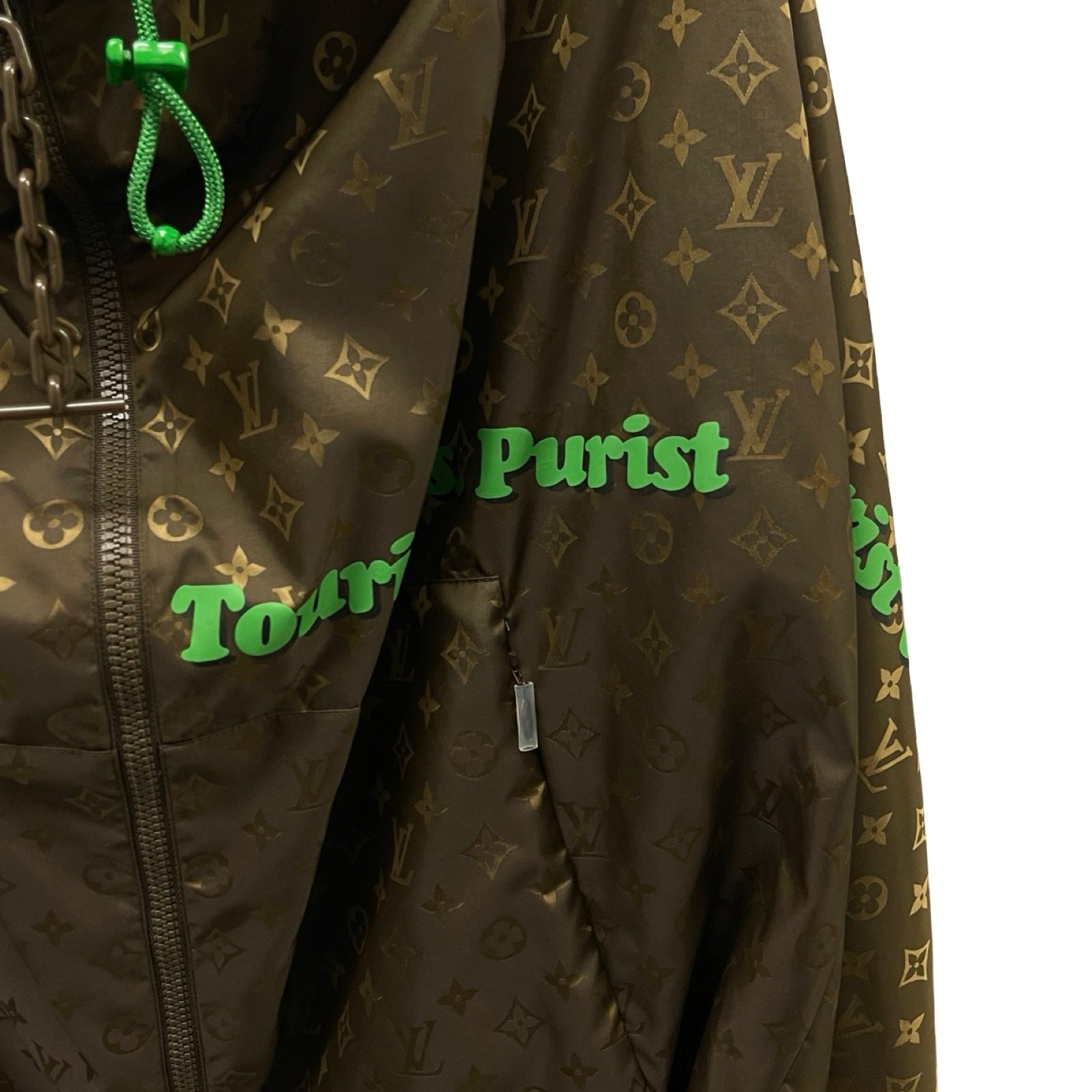 LOUIS VUITTON 2021AW Tourist VS Purist Windbreaker 1A97A5 Size 46