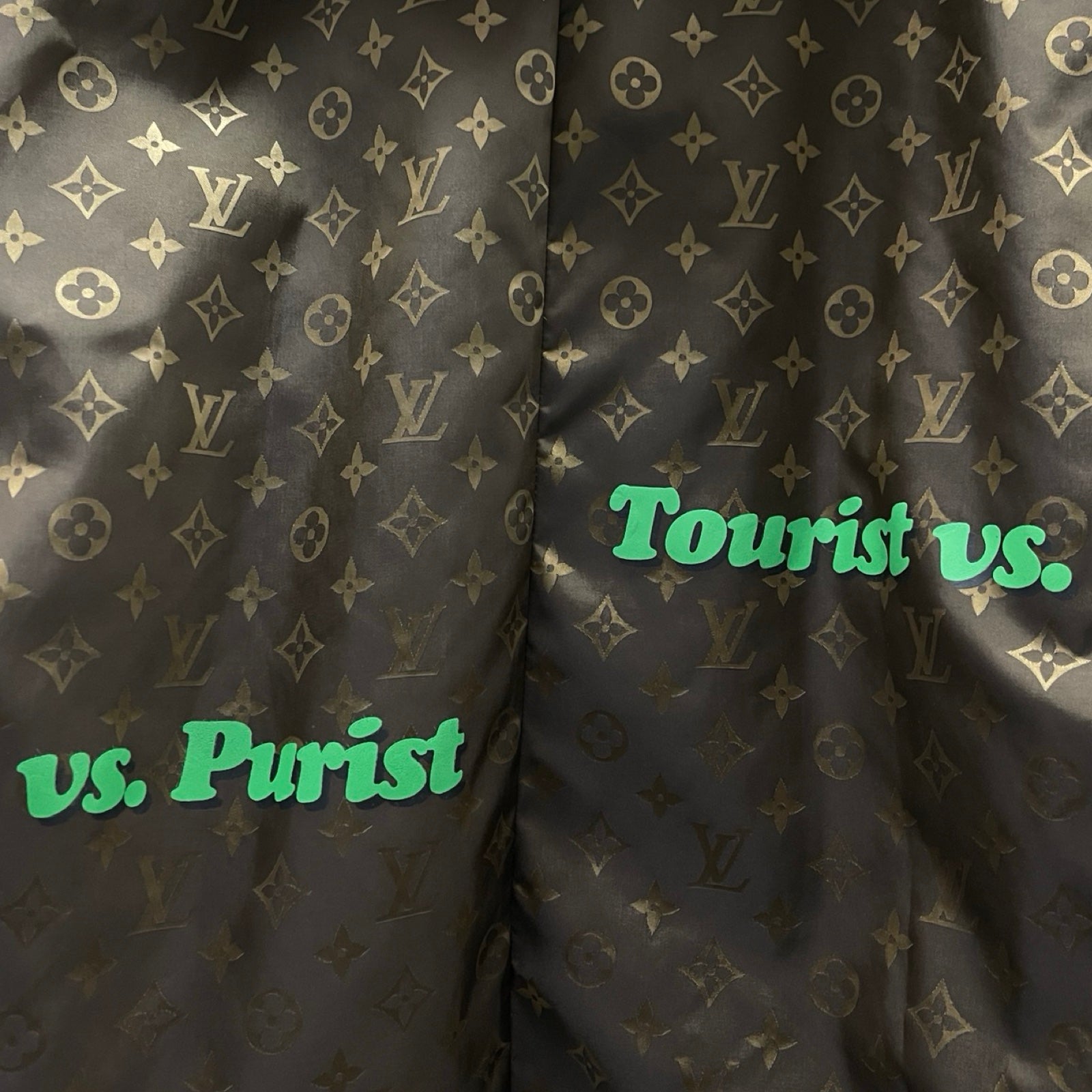 LOUIS VUITTON 2021AW Tourist VS Purist Windbreaker 1A97A5 Size 46