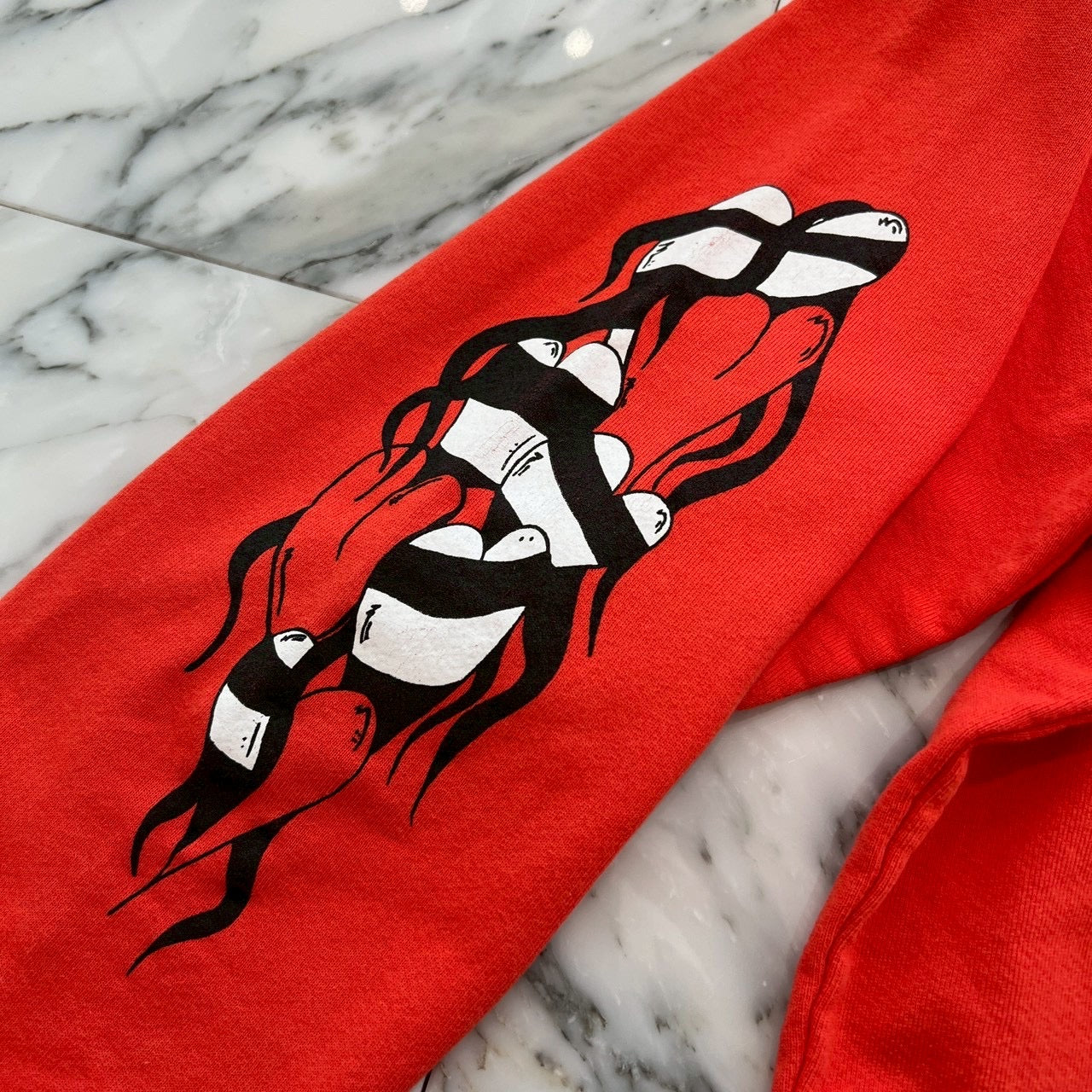 CHROME HEARTS × MATTY BOY 2023SS Sadistic Lipstick Sweatshirt Size XL クロムハーツ × マッティボーイ サディスティックリップスティック クルーネックスウェットシャツ サイズXL