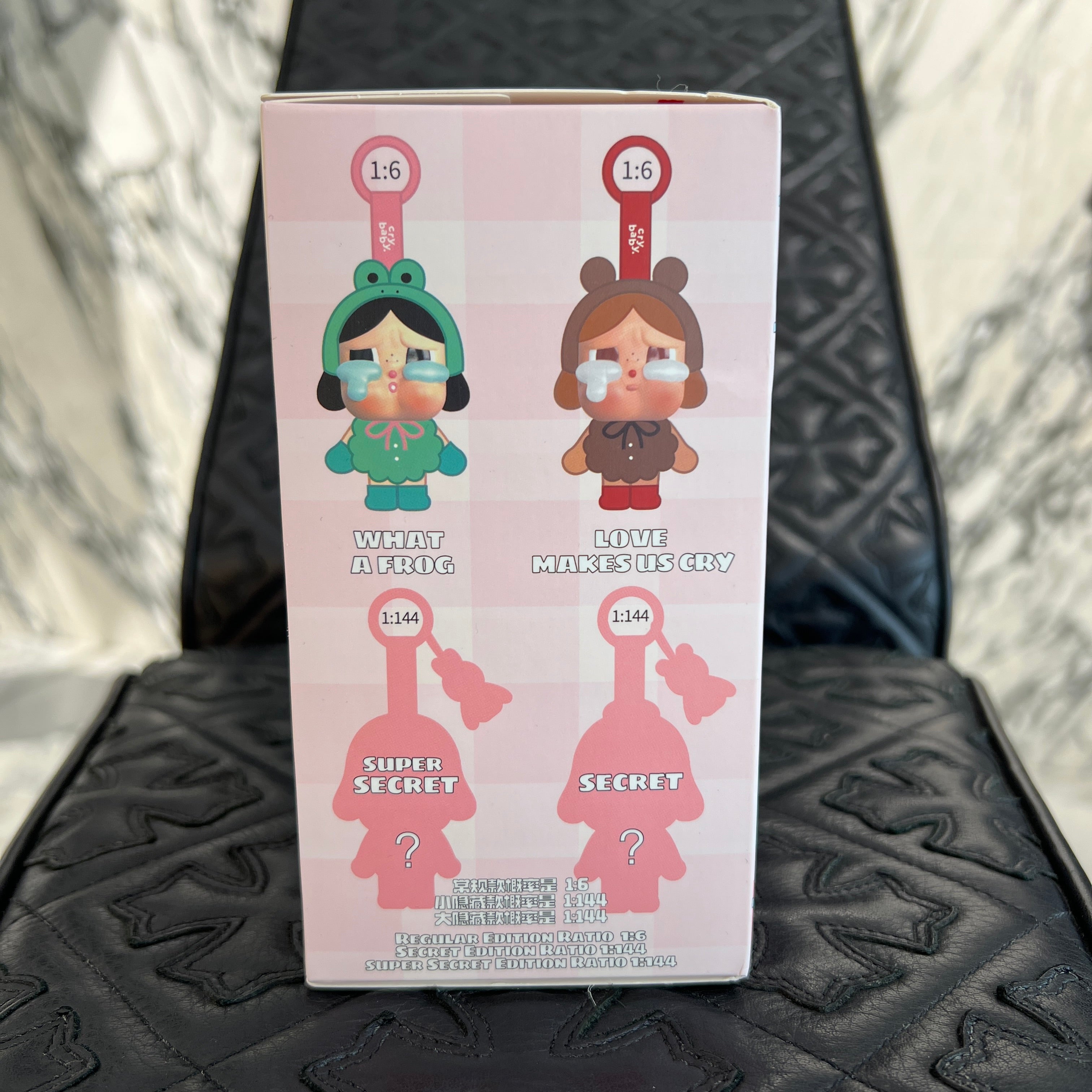 POP MART CRYBABY "CRYING AGAIN Series" Face Stuffed Toy ポップマート クライ・ベイビー "クライング・アゲイン" フェイス ぬいぐるみ ストラップ