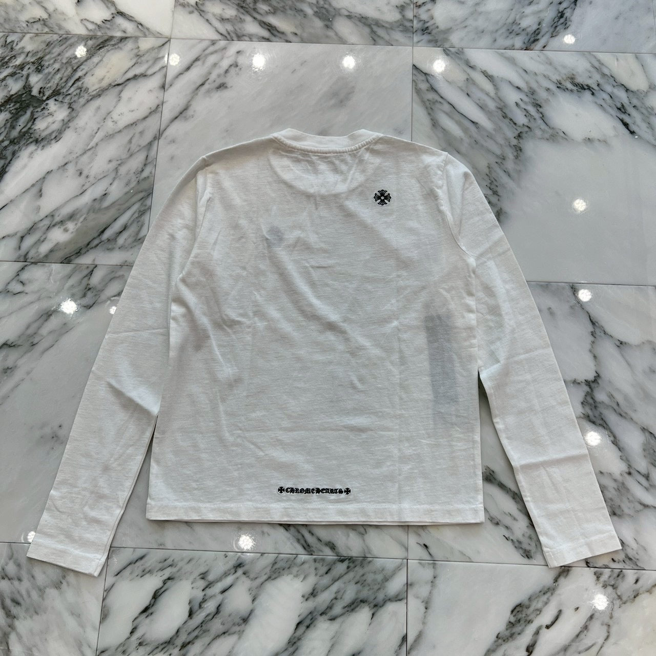 CHROME HEARTS Y NOT Vine Dagger CH Plus Embroidery Long Sleeve Tee Size S クロムハーツ ワイノット ヴァインダガー CHプラス刺繍 ロングスリーブTシャツ サイズS