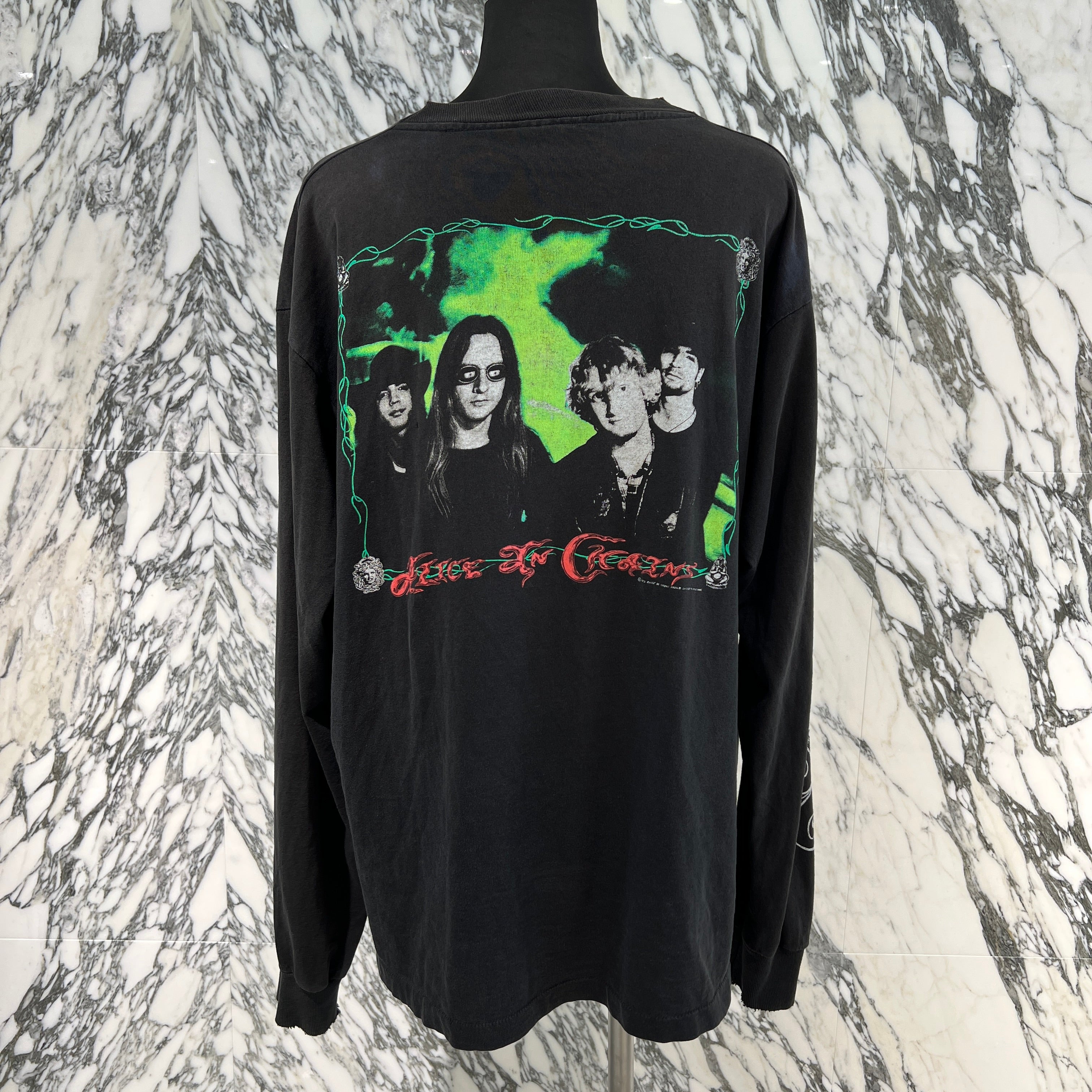 Vintage 90's Alice In Chains "Australian Dirt Tour" 1993 FRUIT OF THE LOOM L/S Tee Size XL 90's アリス・イン・チェインズ "オーストラリアン ダーティーツアー" 1993 フルーツオブザルーム社製 ロングスリーブ Tシャツ サイズXL
