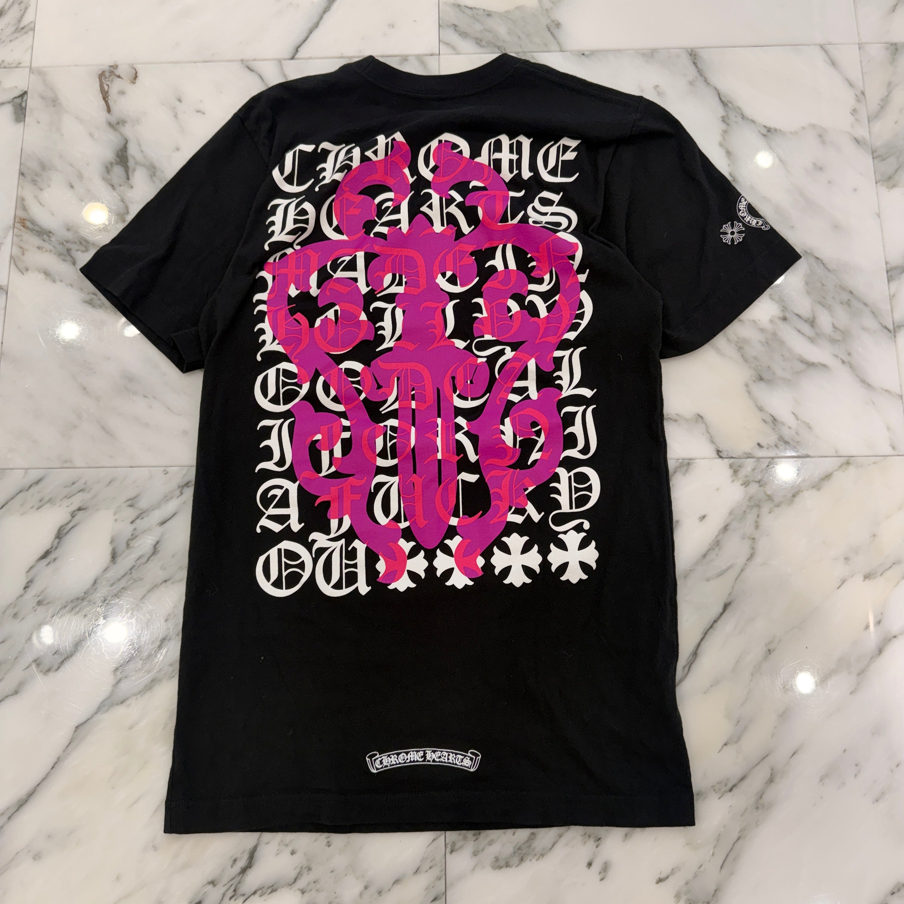 CHROME HEARTS Dagger Eye Chart Tee Size S クロムハーツ ダガーアイチャート Tシャツ サイズS