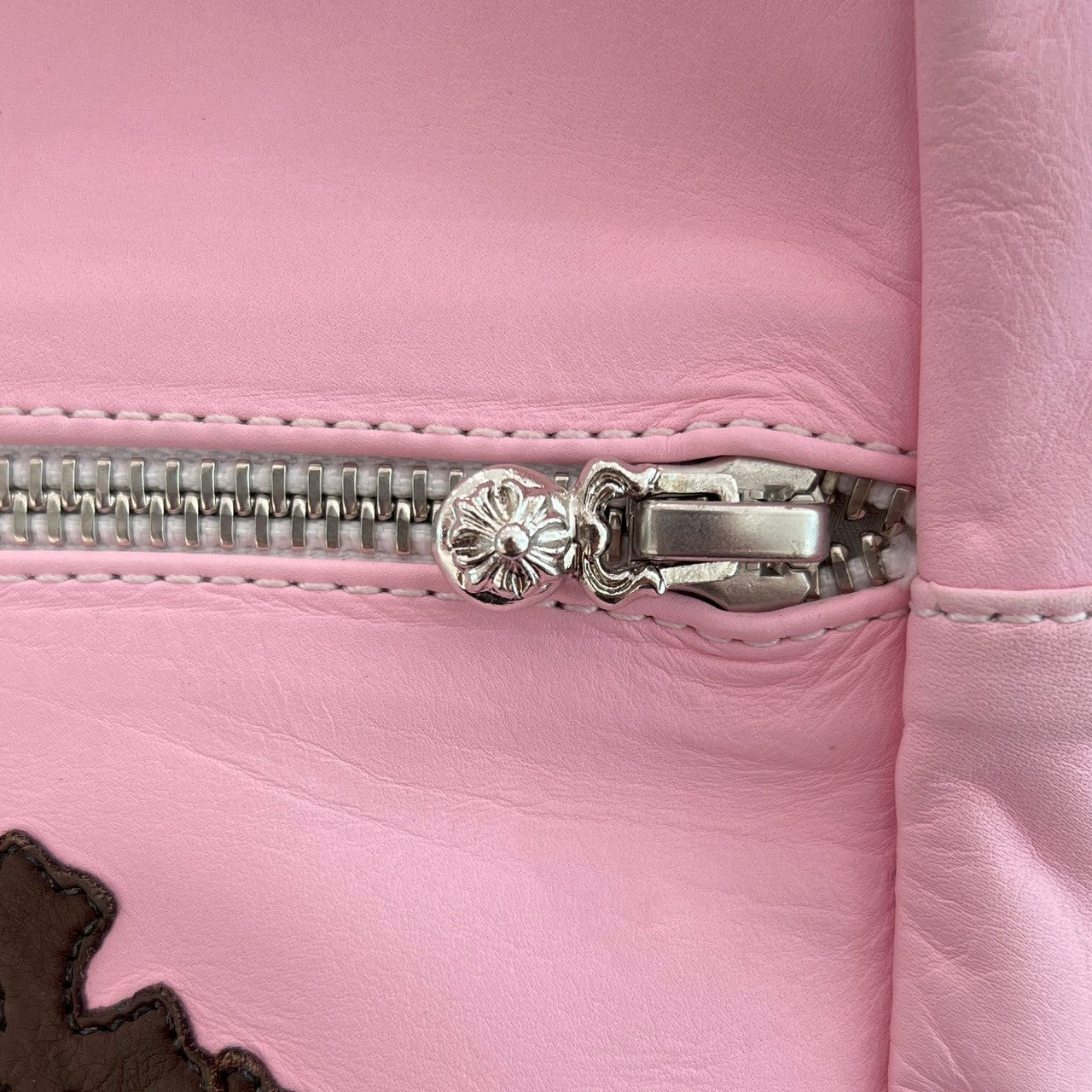 CHROME HEARTS TAKAMINI 3 Cemetery Cross Patch Leather Shoulder Bag クロムハーツ タカミニ 3セメタリークロスパッチ レザーショルダーバッグ