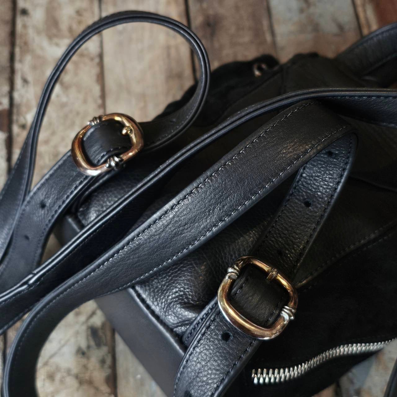 CHROME HEARTS IGGY MINI Leather Back Pack クロムハーツ イギー ミニ レザーバックパック