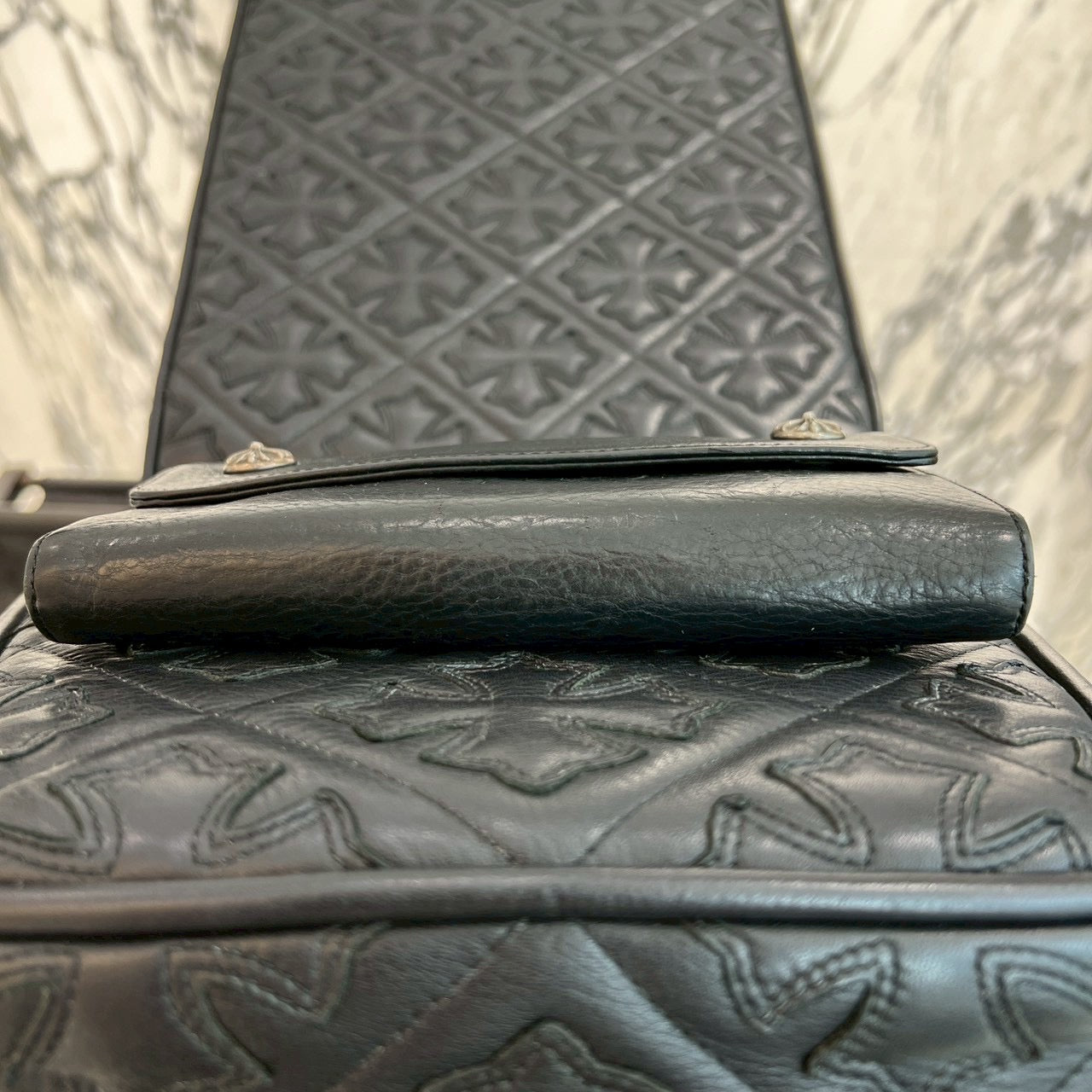 CHROME HEARTS Wave Cross Ball Wallet クロムハーツ ウェーブクロスボール ウォレット