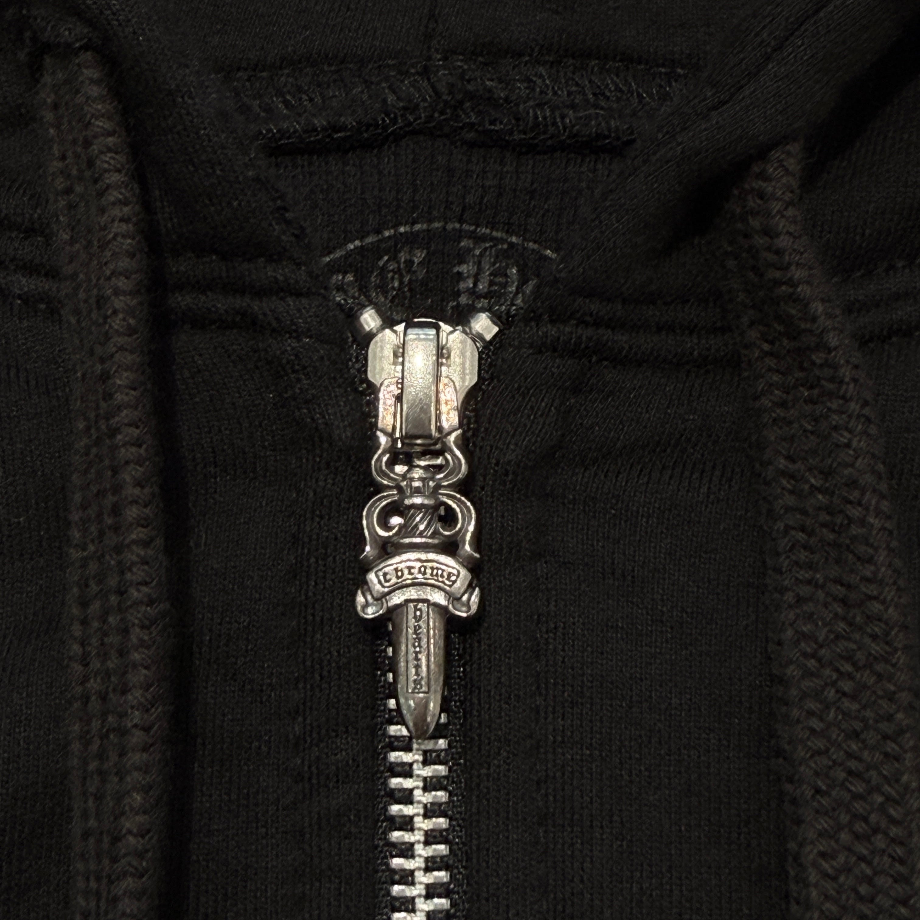 クロムハーツ（Chrome Hearts） FUCK YOU CHROME HEARTS Hooded Fuck You Horseshoe Zip-Up Hoodie Size S
