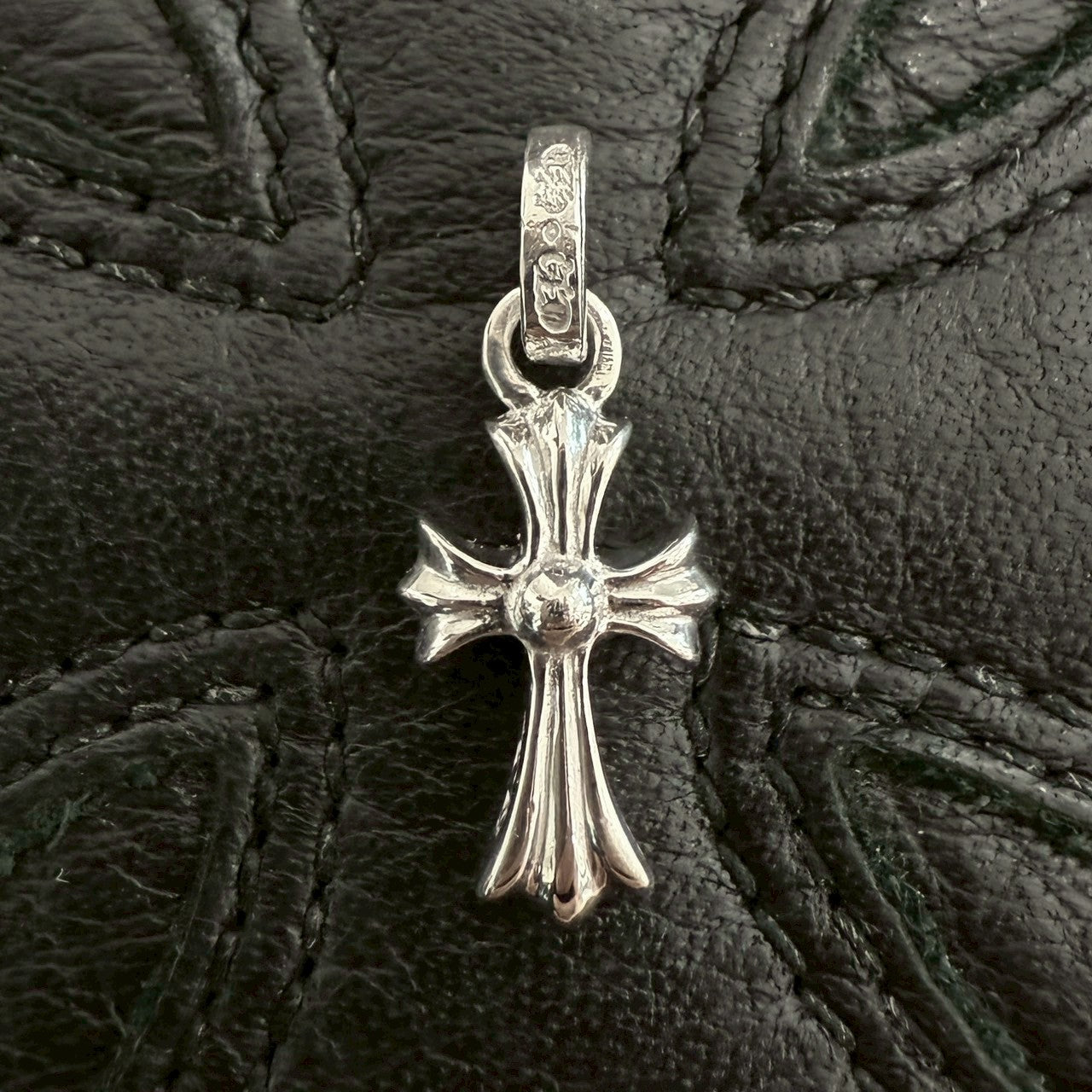 CHROME HEARTS 18K WG Baby Fat Charm Pave Diamond クロムハーツ 18K ホワイトゴールド ベビーファット チャーム パヴェダイヤ