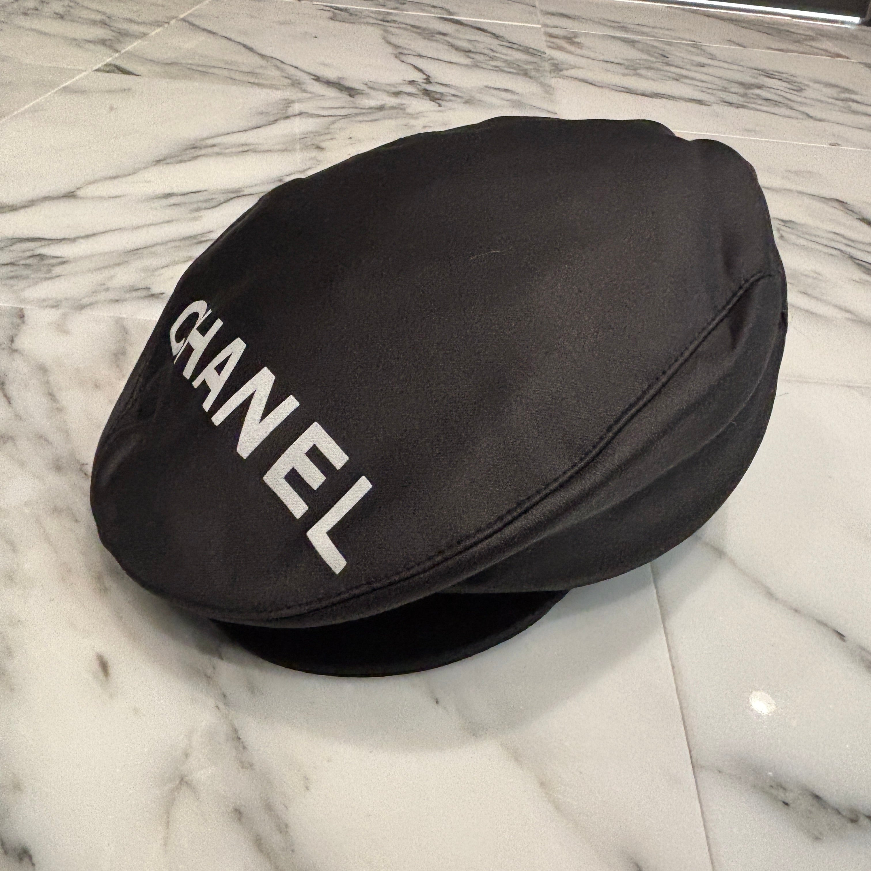 CHANEL 1990-2000's Big Logo Hunting Cap Size M シャネル 1990-2000's ビッグロゴ ハンチングキャップ サイズM