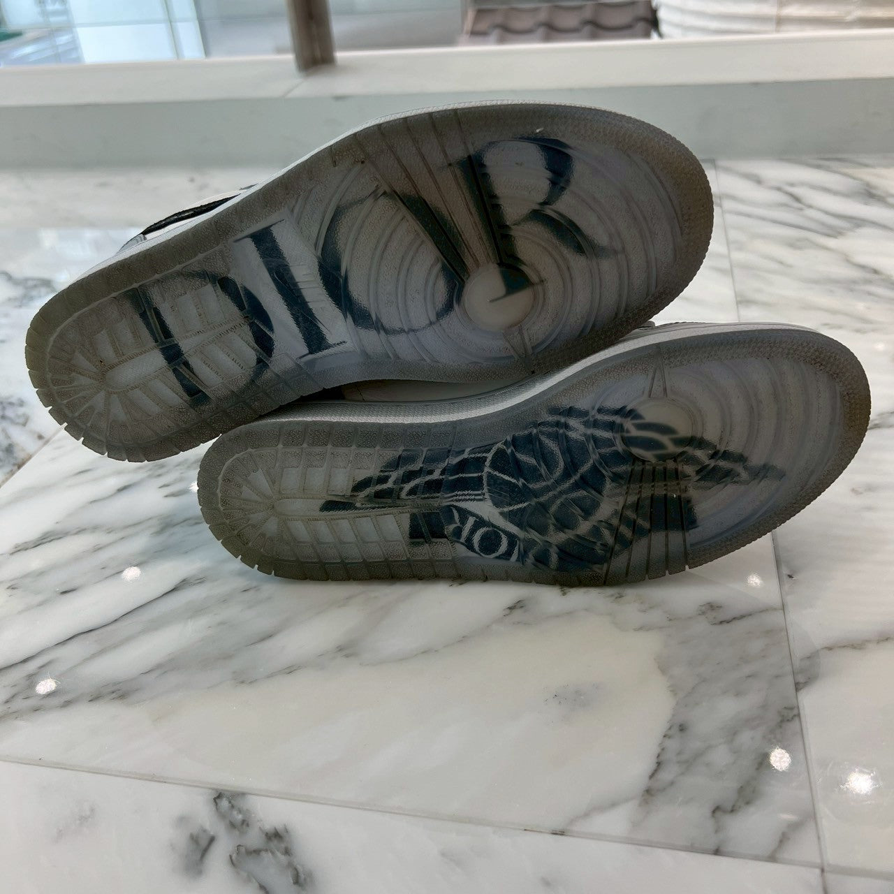 DIOR×NIKE 2020SS AIR JORDAN 1 LOW OG "AIR DIOR" Sneakers CN8608 002 Size 40.5（25.5cm）