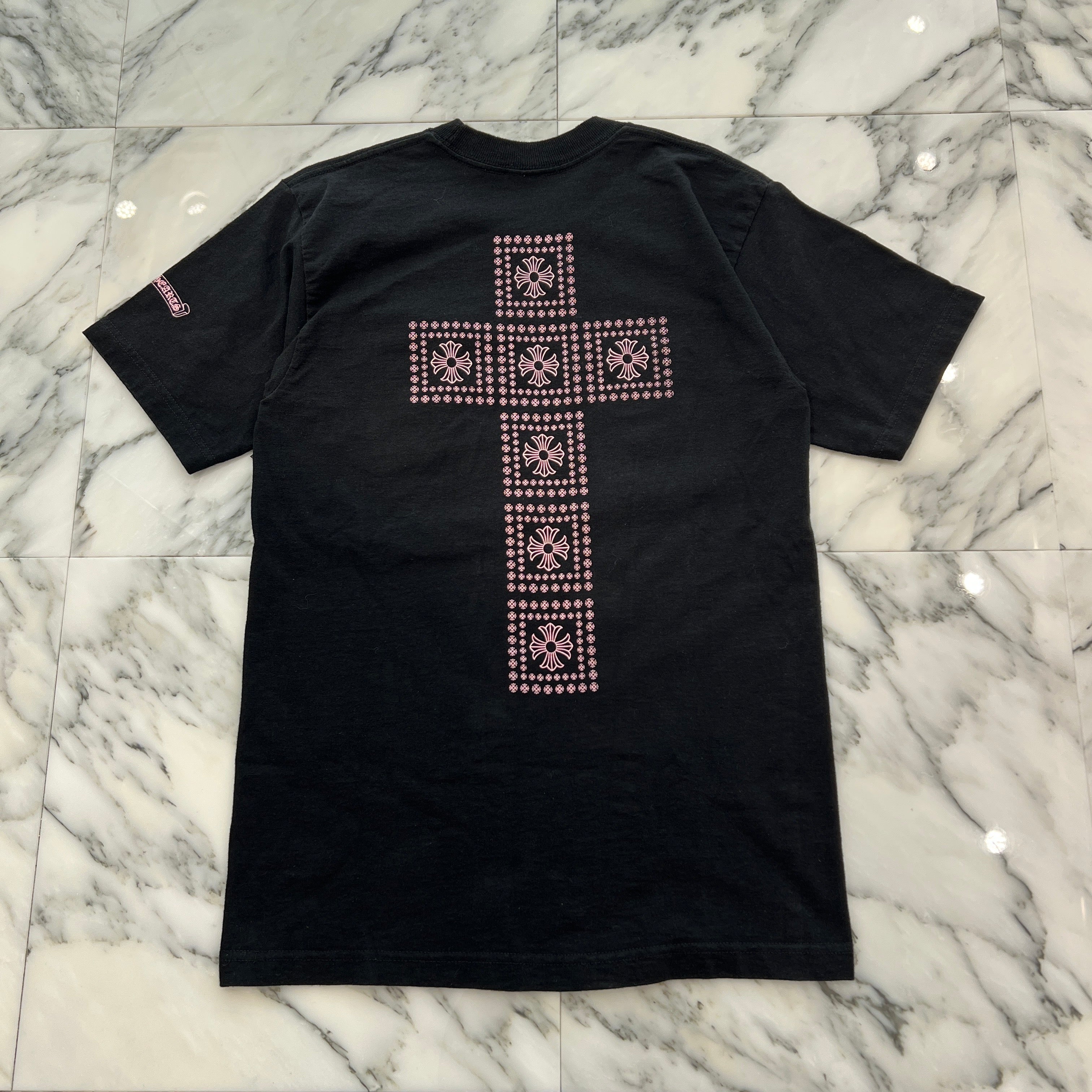 CHROME HEARTS CH Plus Block Cross Tee Size M クロムハーツ CHクロス ブロッククロスTシャツ サイズM