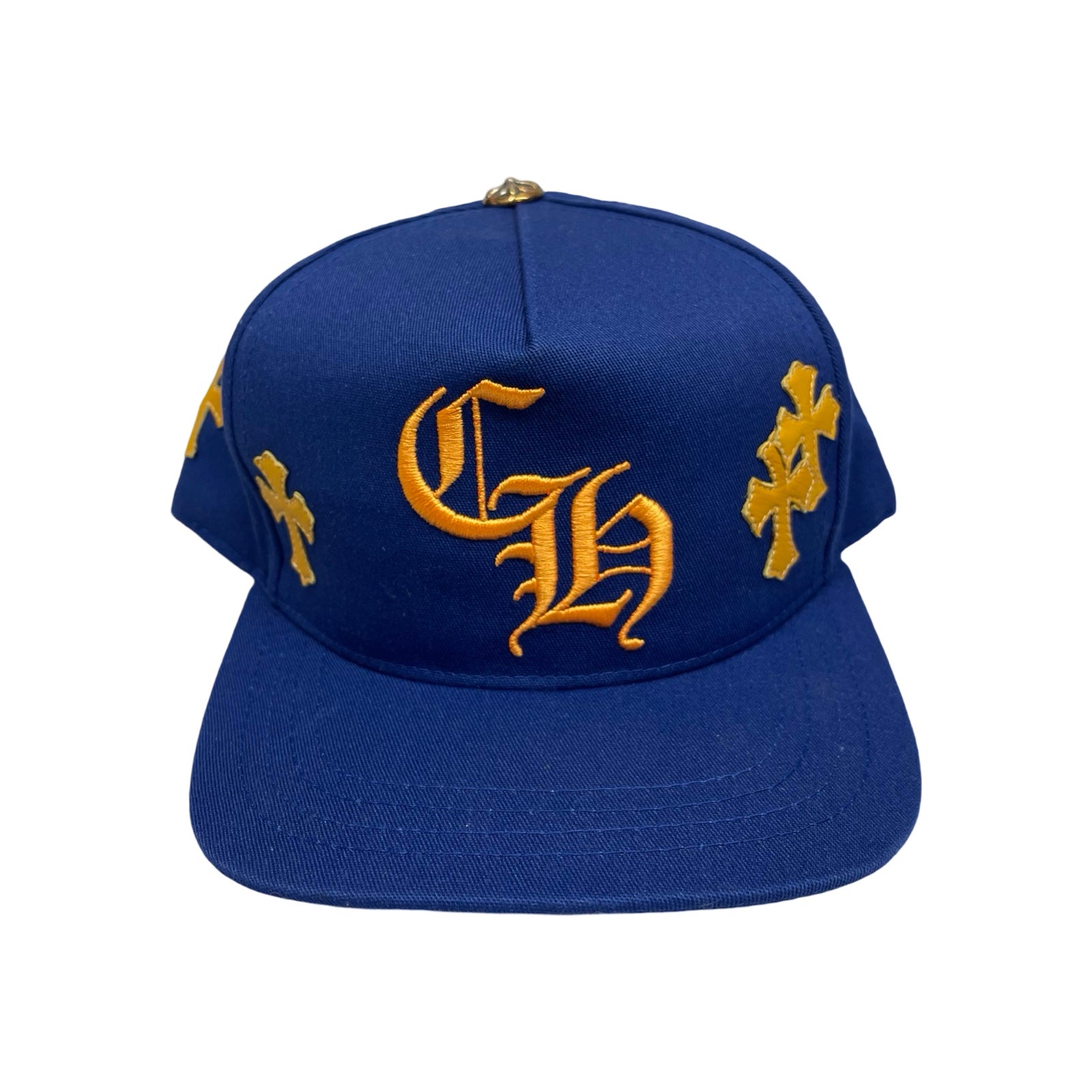 CHROME HEARTS Cemetery Cross Patch Trucker Cap Size ONE SIZE（53-60)