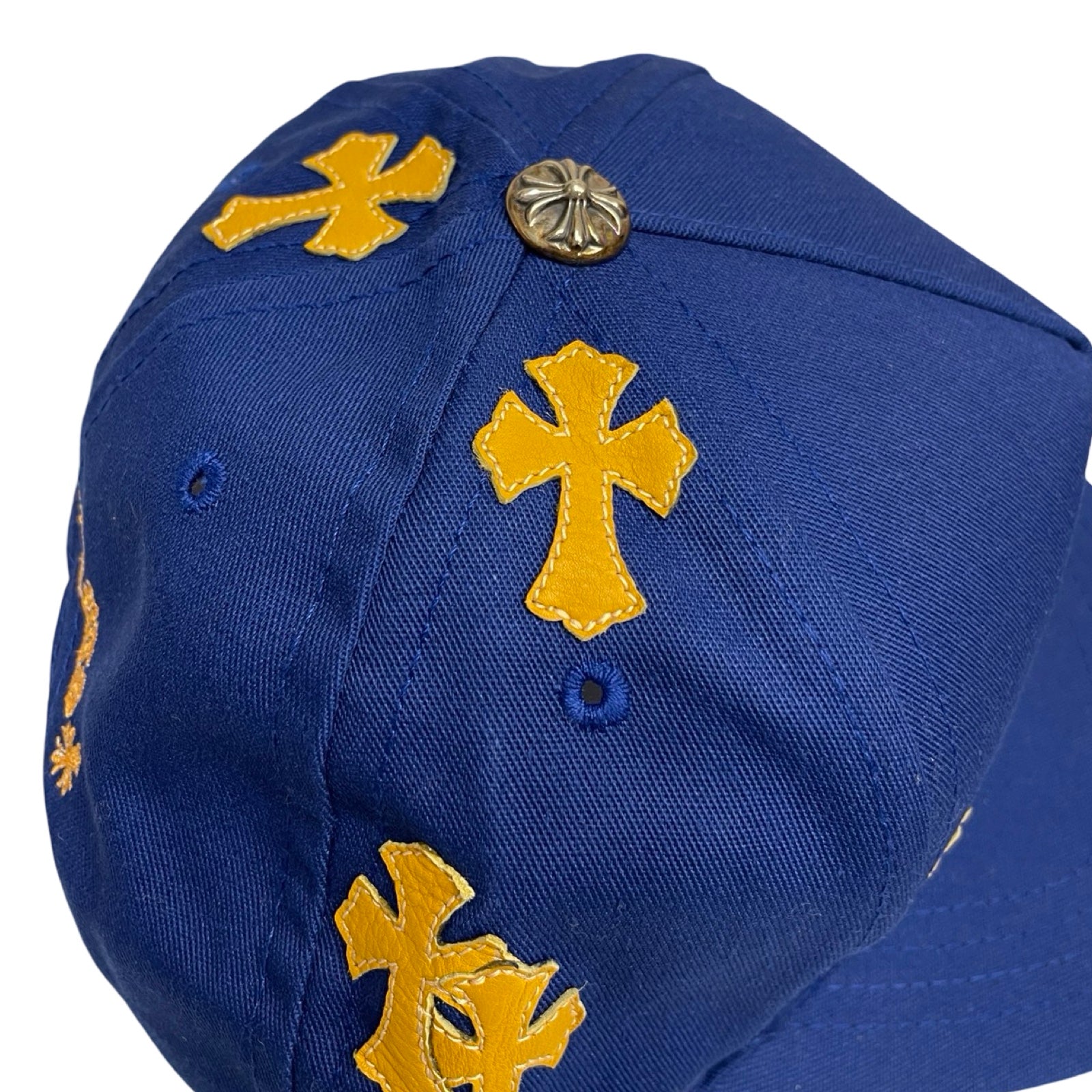 CHROME HEARTS Cemetery Cross Patch Trucker Cap Size ONE SIZE（53-60)