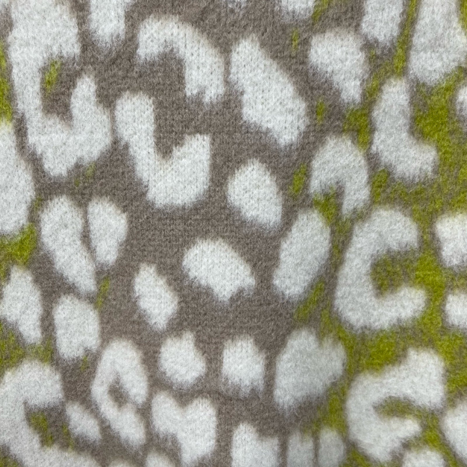 DIOR 2021AW Dior Homme Leopard Cashmere High Neck Sweater 213M638AT426 Size S