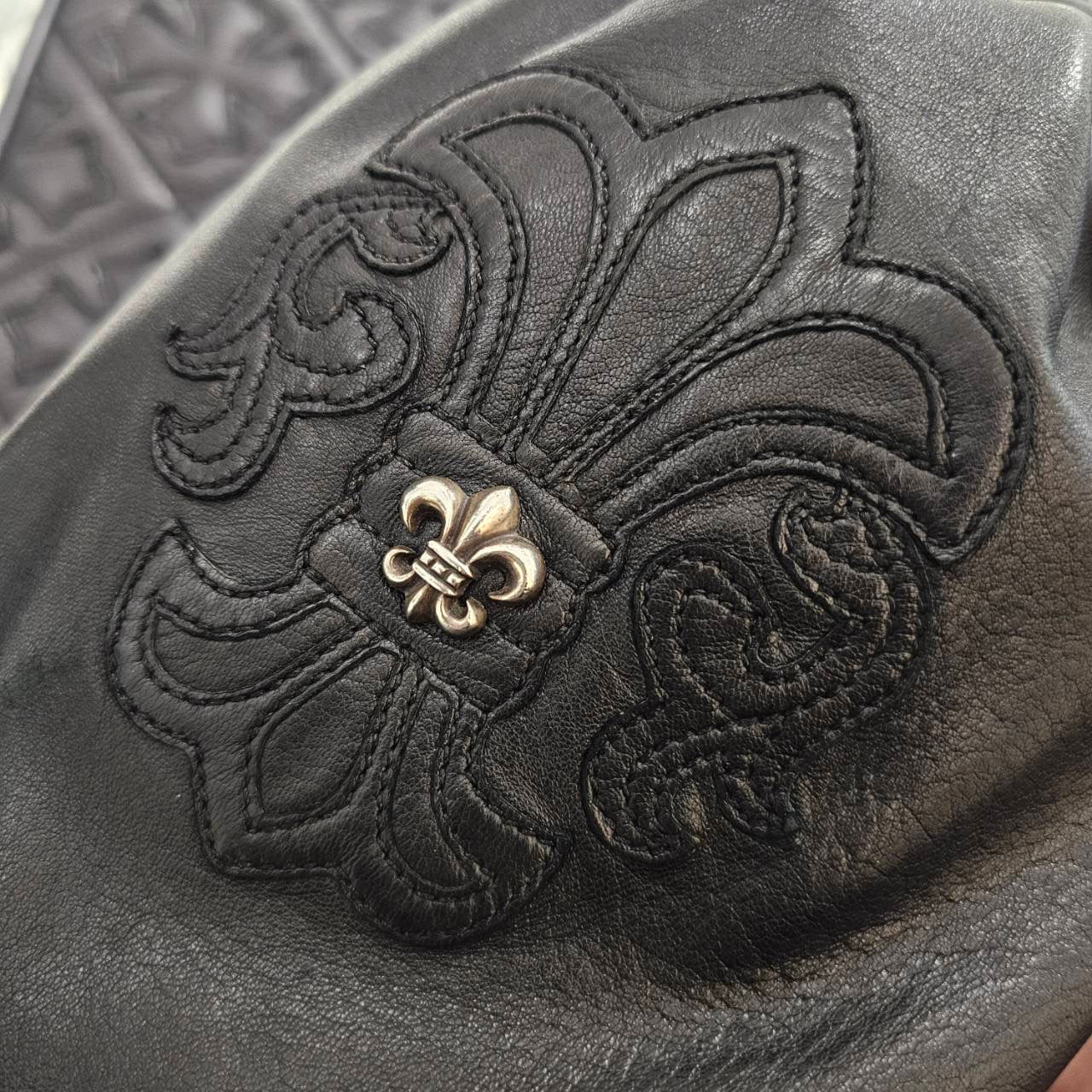 CHROME HEARTS BS FLARE PATCH DRW STRNG SACK クロムハーツ BSフレアパッチ ドローストリング 巾着