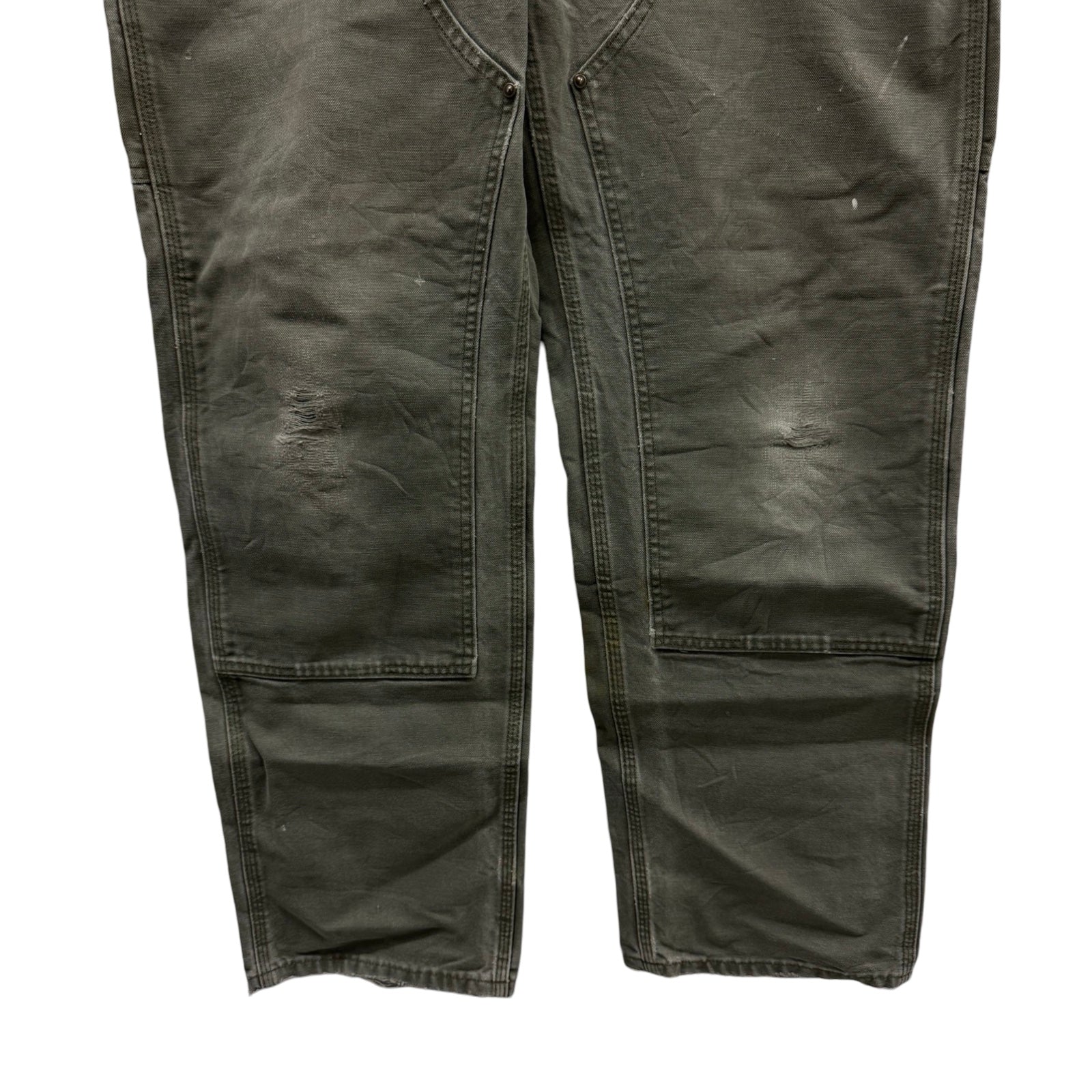 Carhartt Double Knee Denim Painter Pants Size 36×32