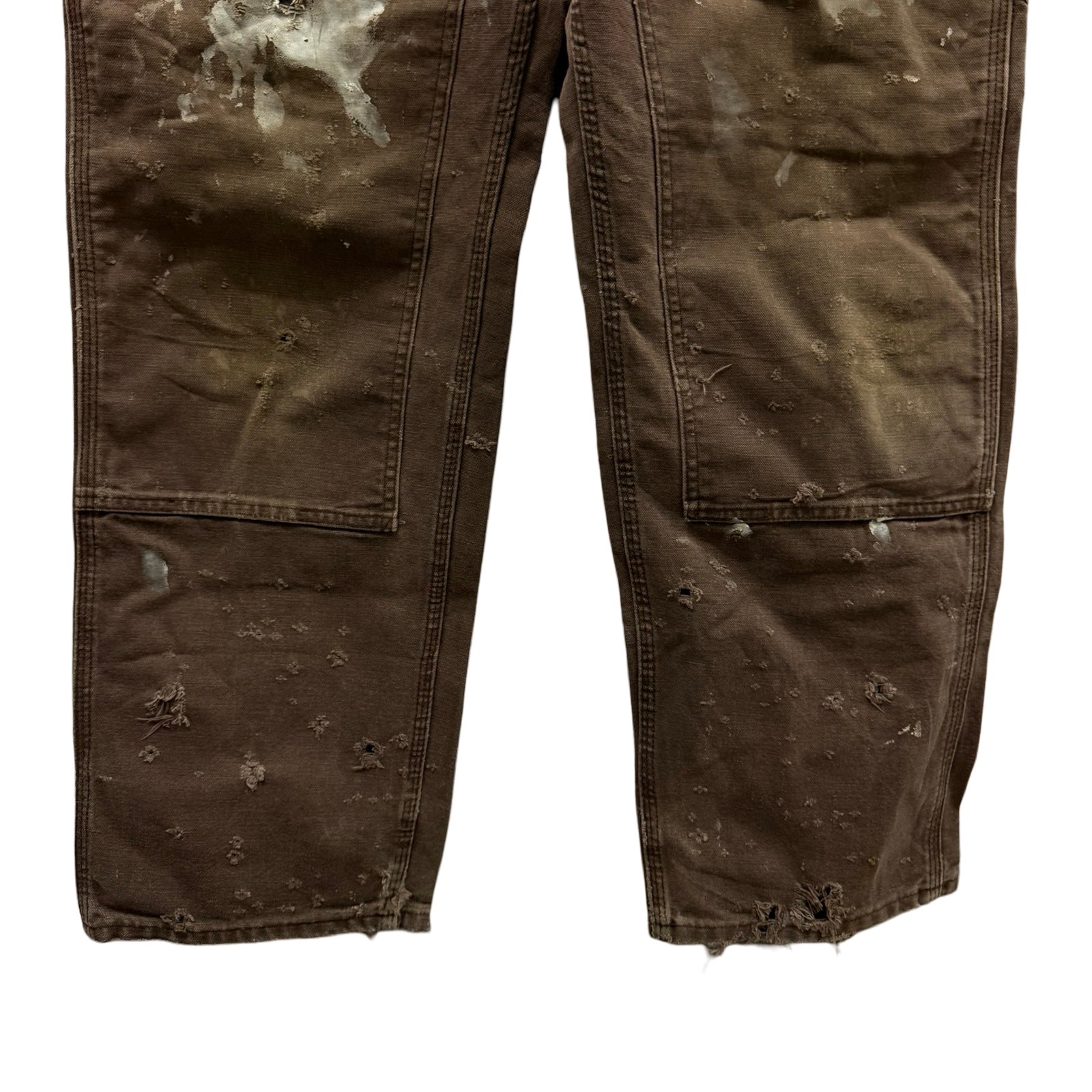 Carhartt Double Knee Denim Painter Pants Size 34×32