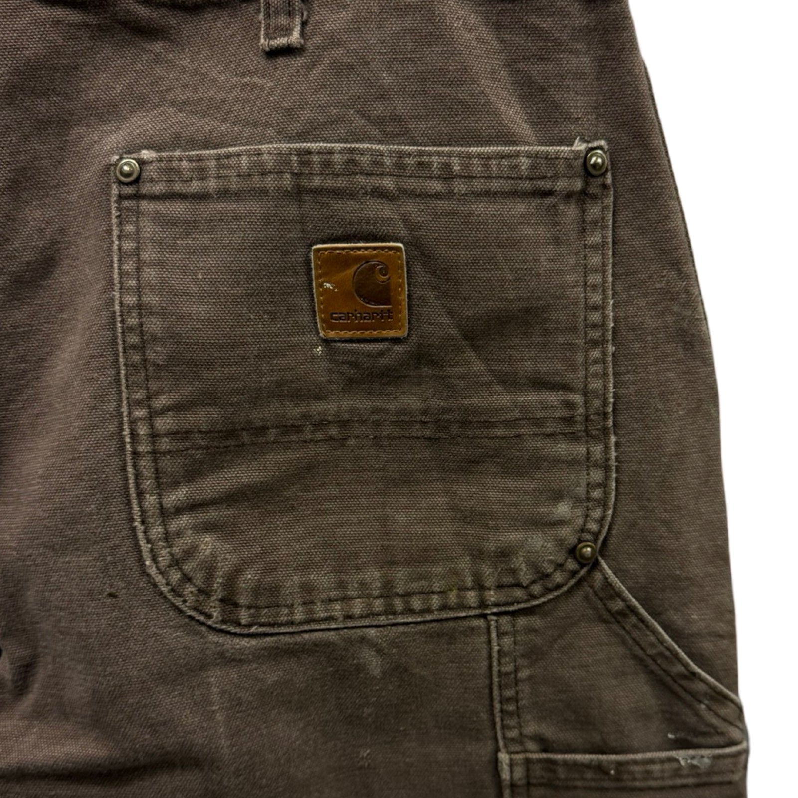 Carhartt Double Knee Denim Painter Pants Size 34×32