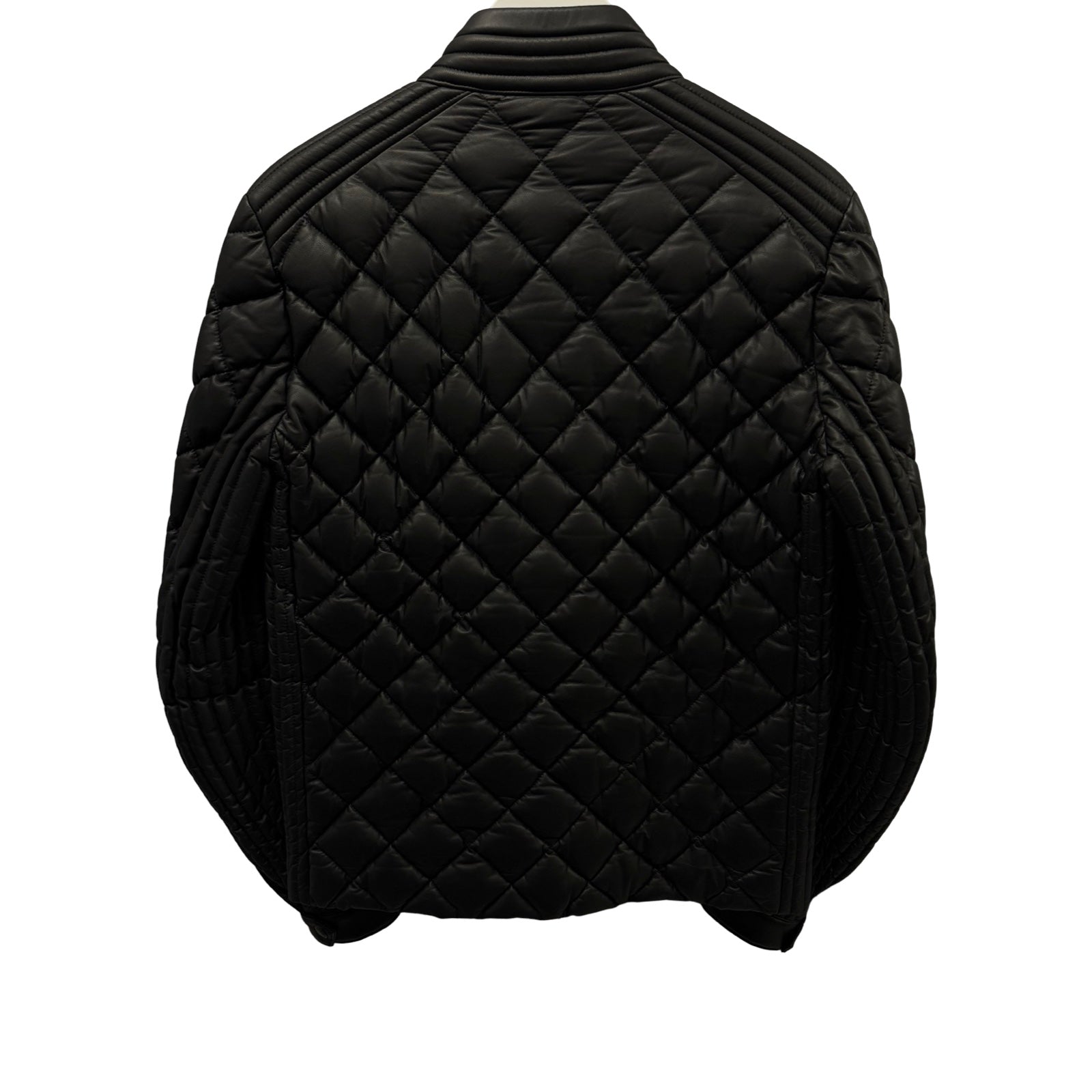 MONCLER 2020AW Nappa Leather Riders Down Jacket A20914138905 Size 2