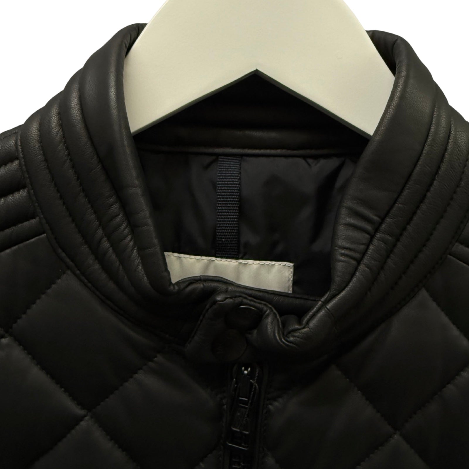 MONCLER 2020AW Nappa Leather Riders Down Jacket A20914138905 Size 2