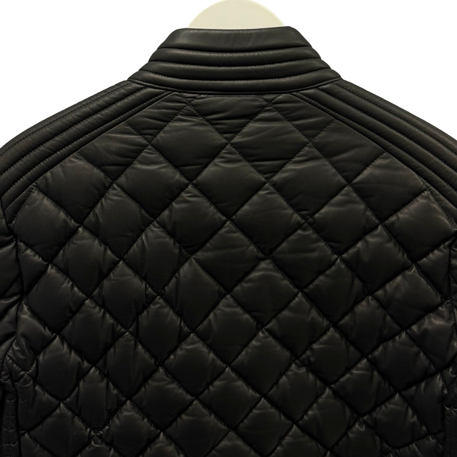 MONCLER 2020AW Nappa Leather Riders Down Jacket A20914138905 Size 2
