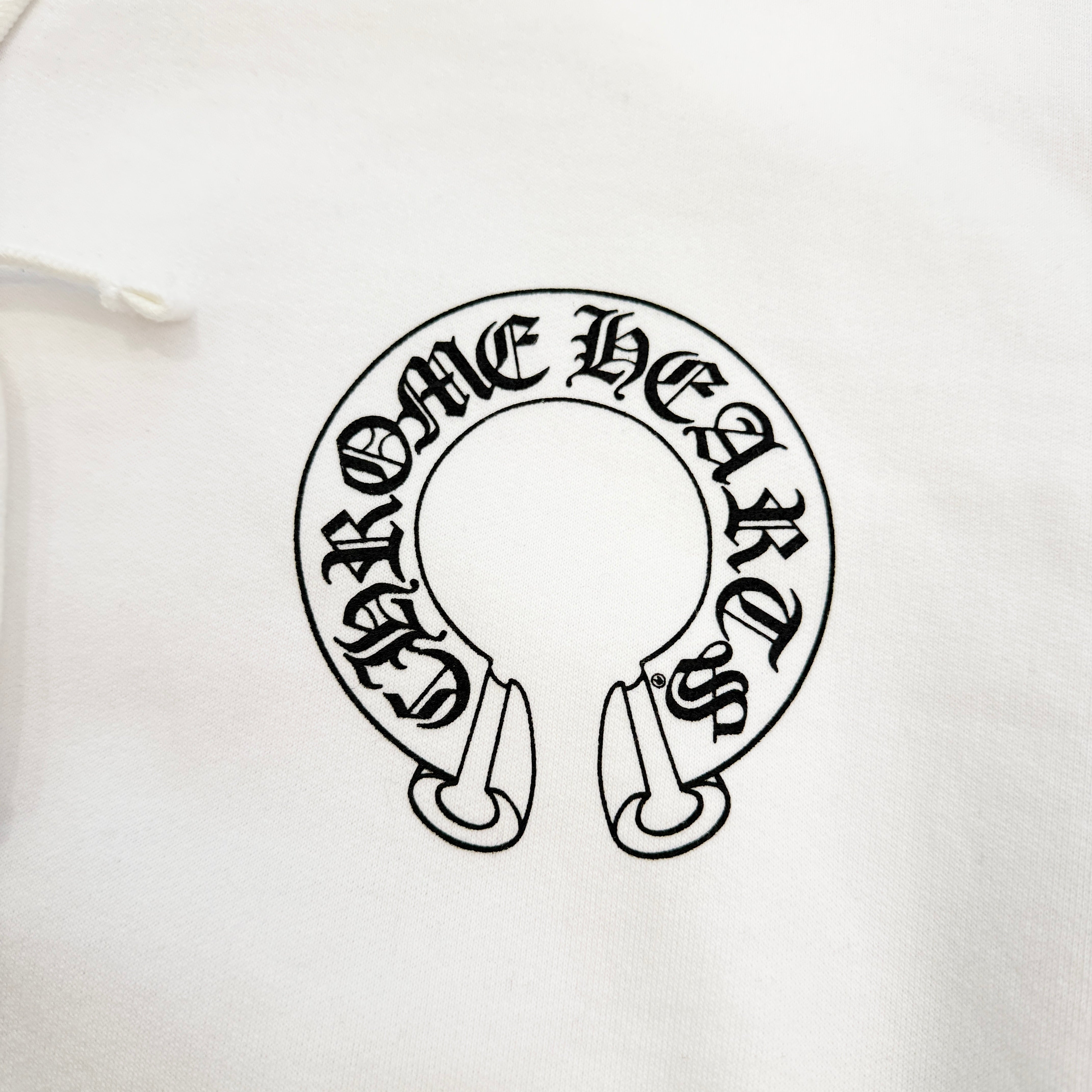 CHROME HEARTS Floral Cross Horseshoe Zip Up Hoodie Size XXL クロムハーツ フローラルクロス ホースシュー ジップアップフーディ サイズXXL