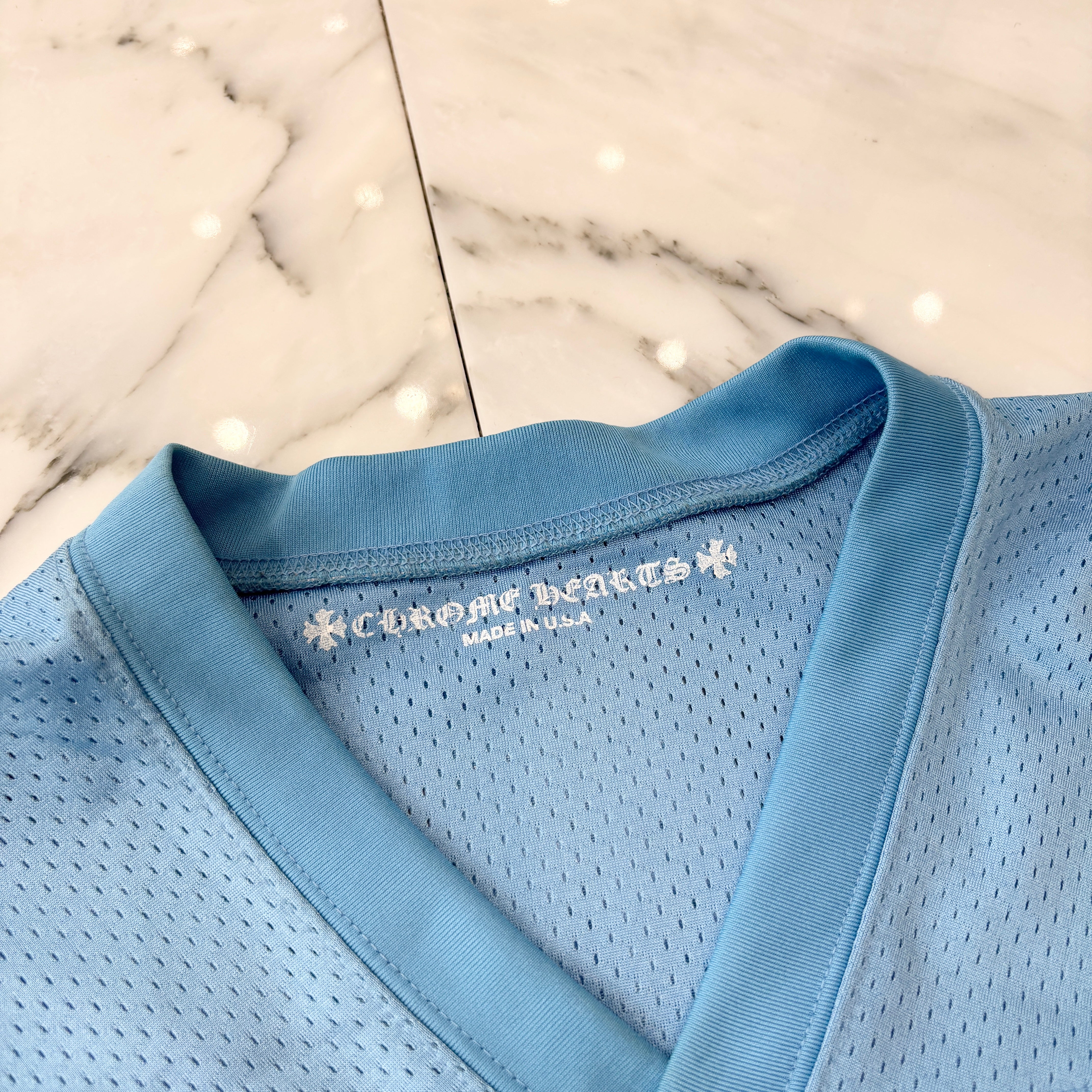 CHROME HEARTS 2024SS Mesh Warm Up Jersey Size Lクロムハーツ メッシュウォームアップジャージーサイズL