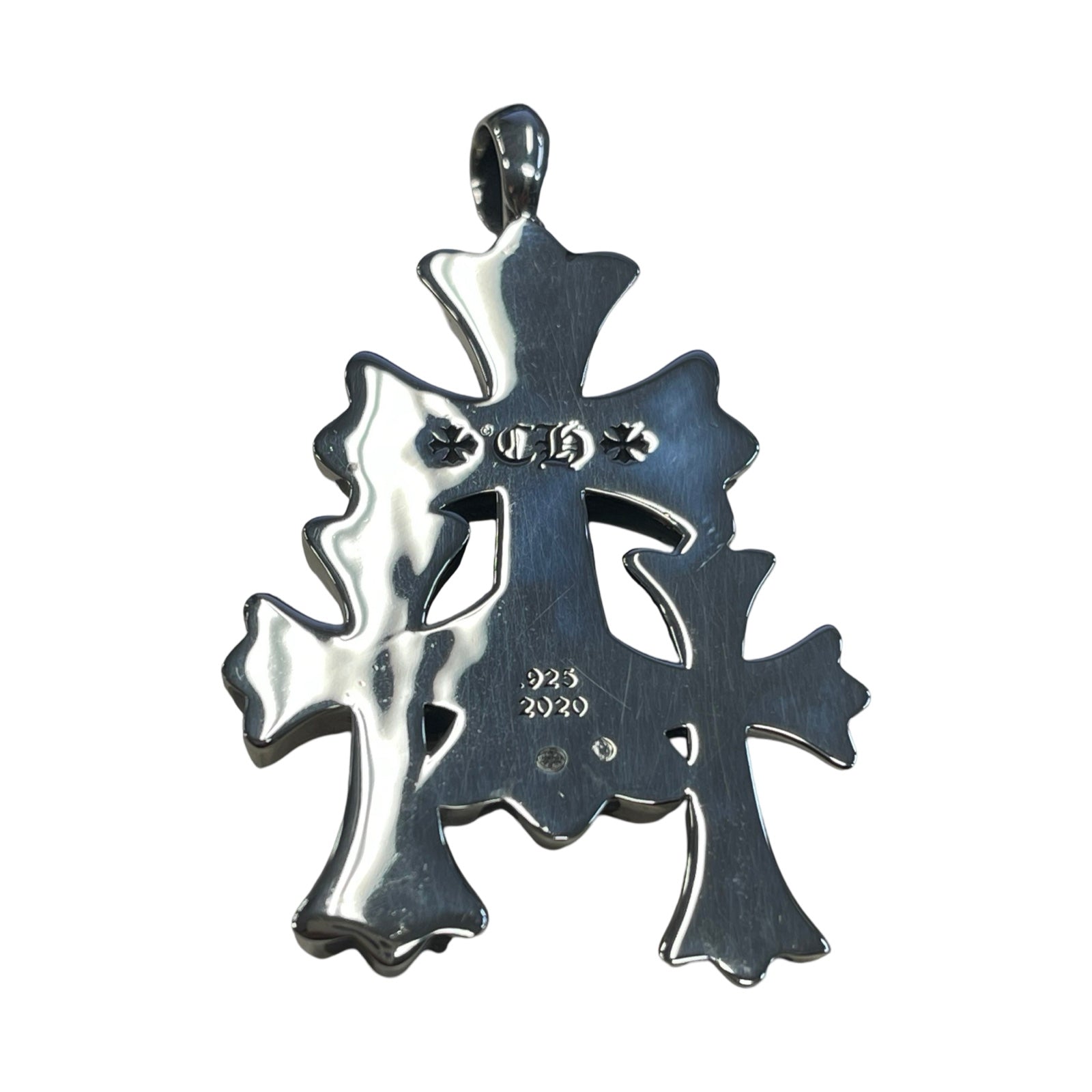 CHROME HEARTS TRIPLE CROSS NECKLESS Charm