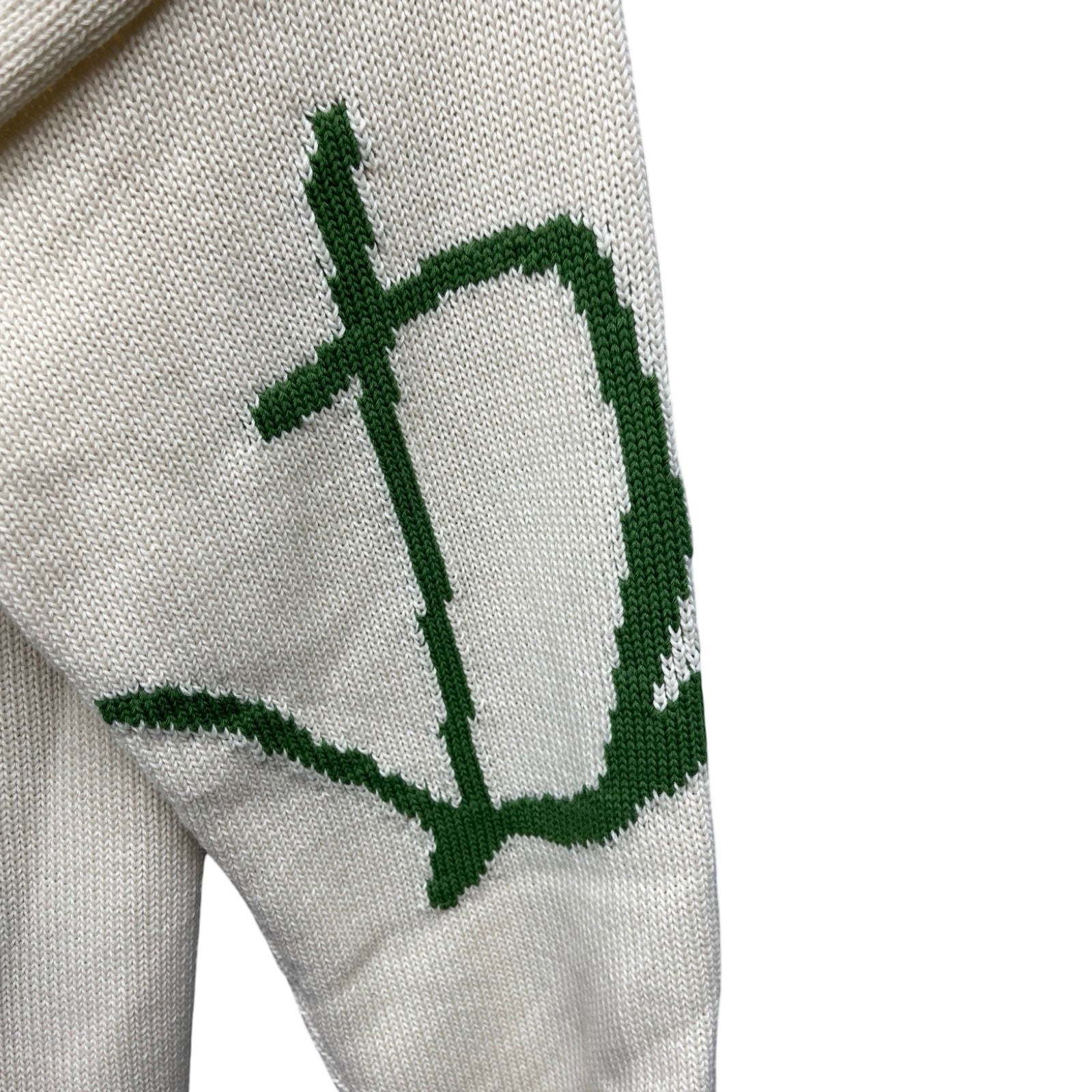 DIOR × Travis Scott 2022AW Cactus Jack Oversize Sweater Eclu 283M661AT314 Size S