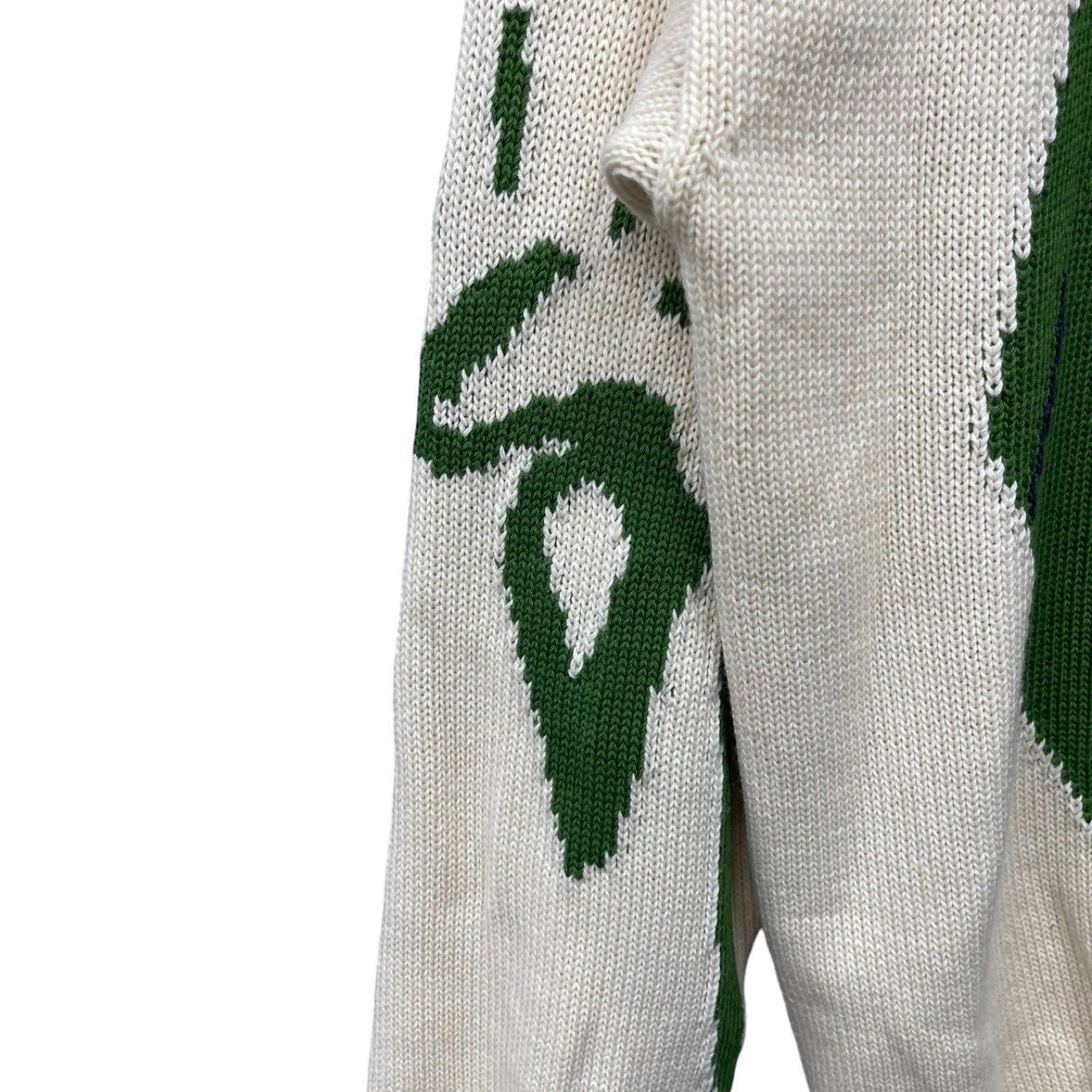 DIOR × Travis Scott 2022AW Cactus Jack Oversize Sweater Eclu 283M661AT314 Size S