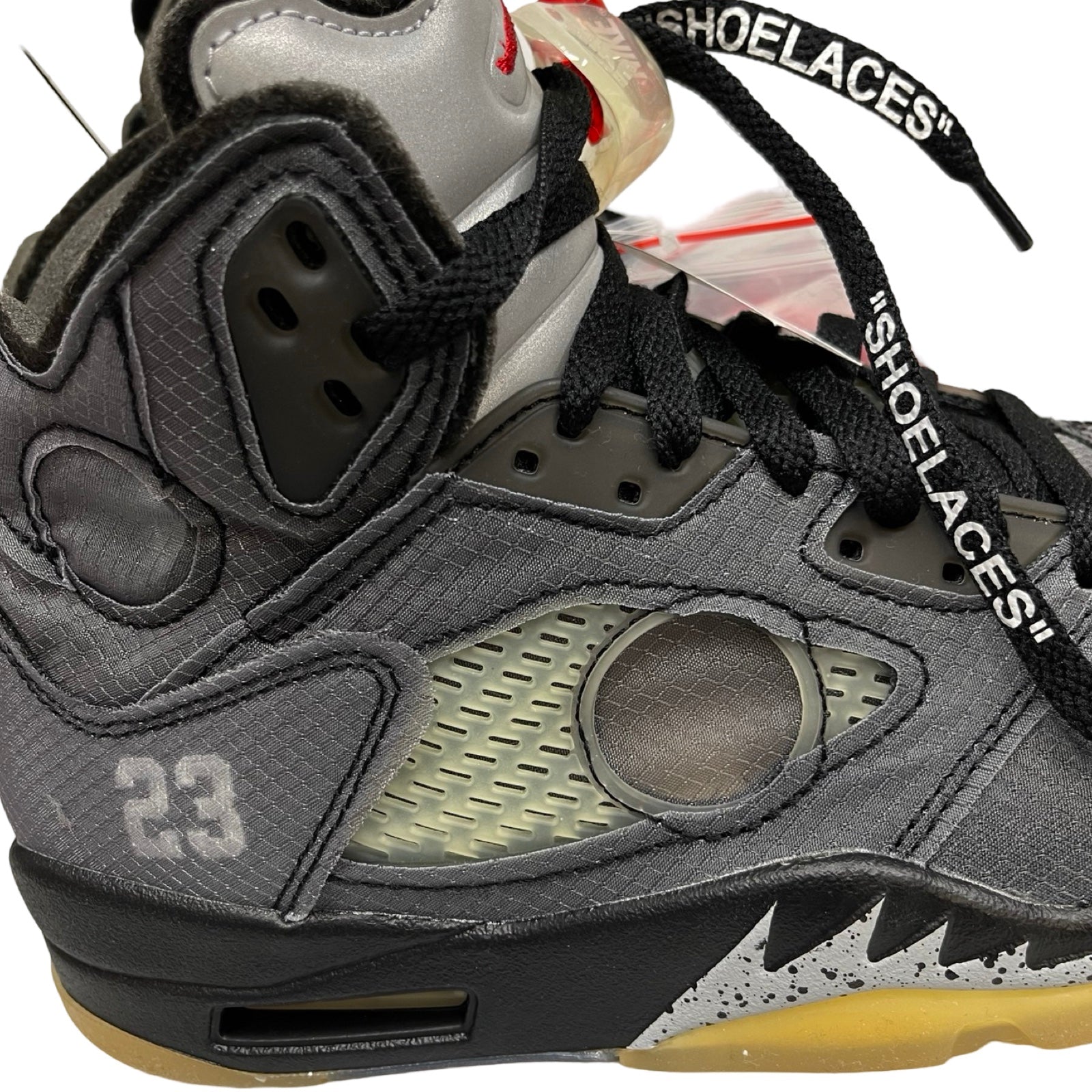 OFF WHITE×Air Jordan 2020AW 5 Retro SP CT8480 001 Size US8(26cm)